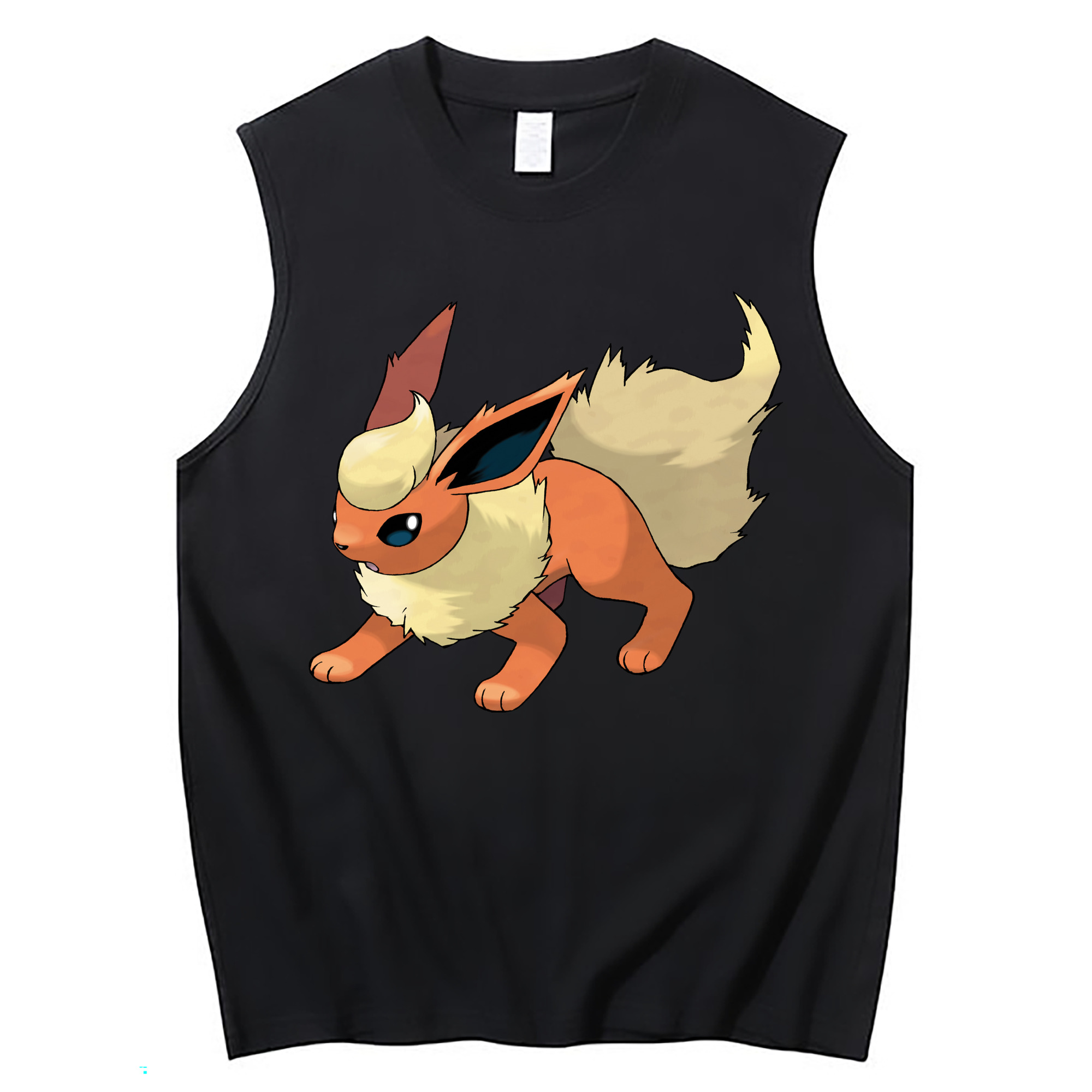 （画像用） ポケットモンスター Pokémon コットン100％タンクトップ（フロントプリント）