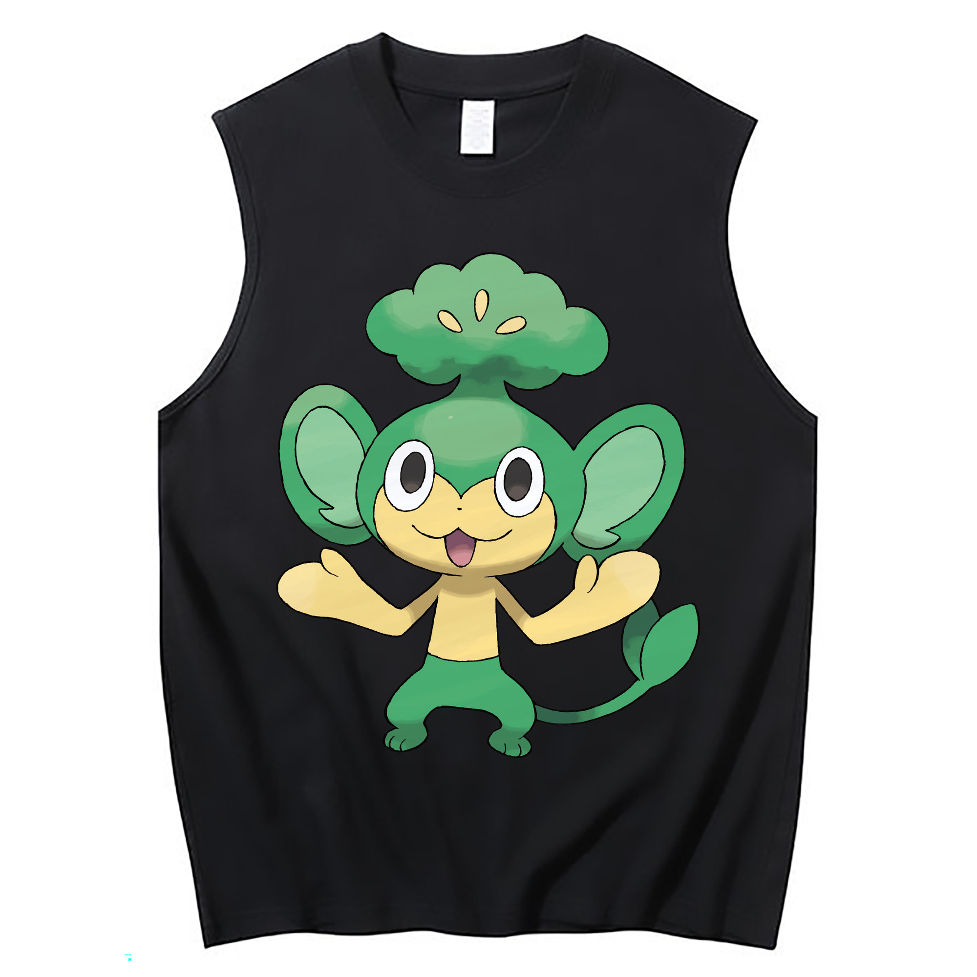 （画像用） ポケットモンスター Pokémon コットン100％タンクトップ（フロントプリント）