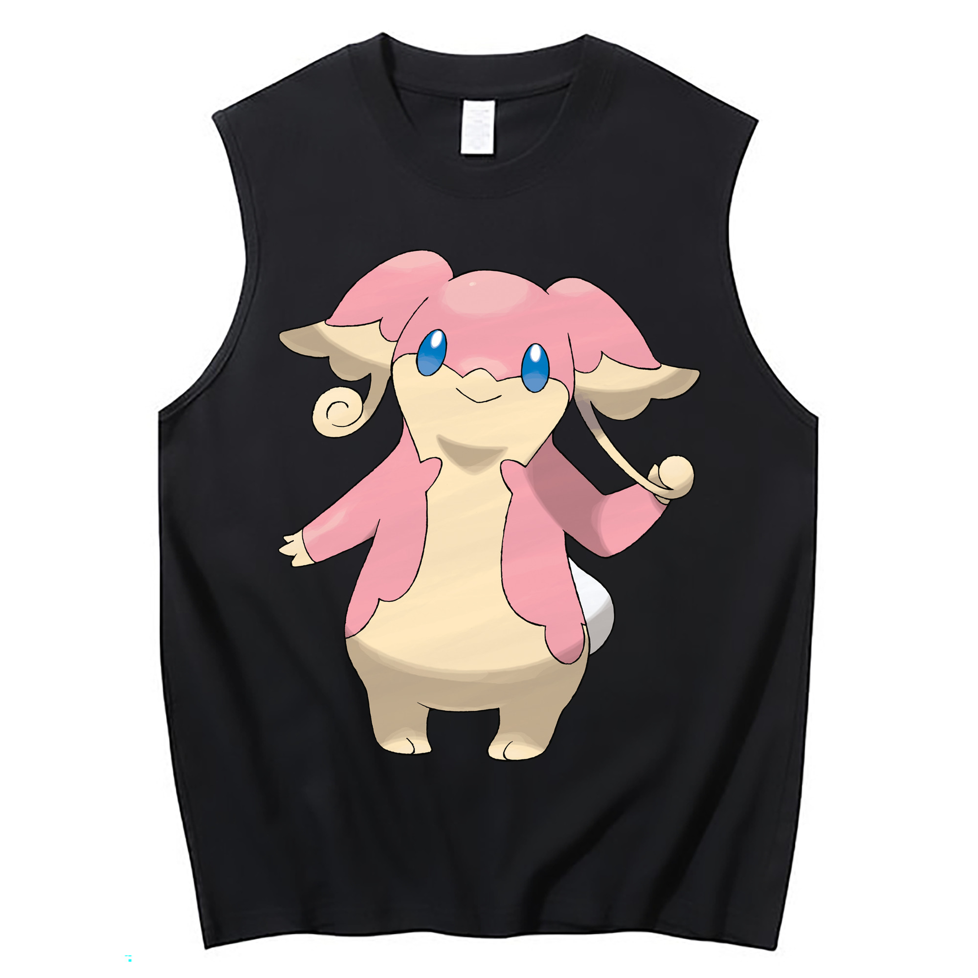 （画像用） ポケットモンスター Pokémon コットン100％タンクトップ（フロントプリント）
