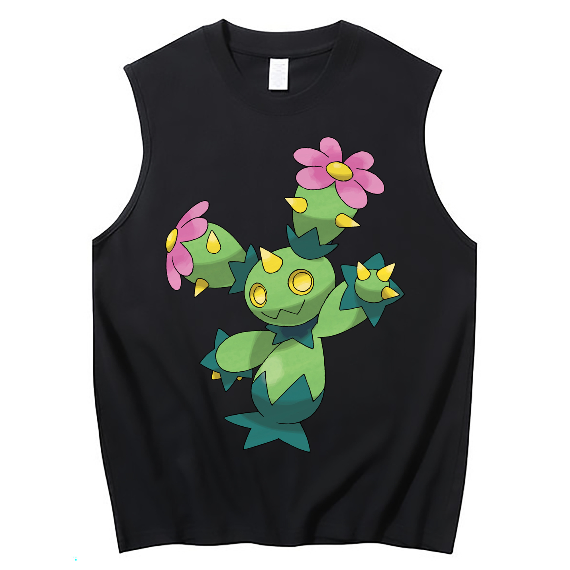 （画像用） ポケットモンスター Pokémon コットン100％タンクトップ（フロントプリント）