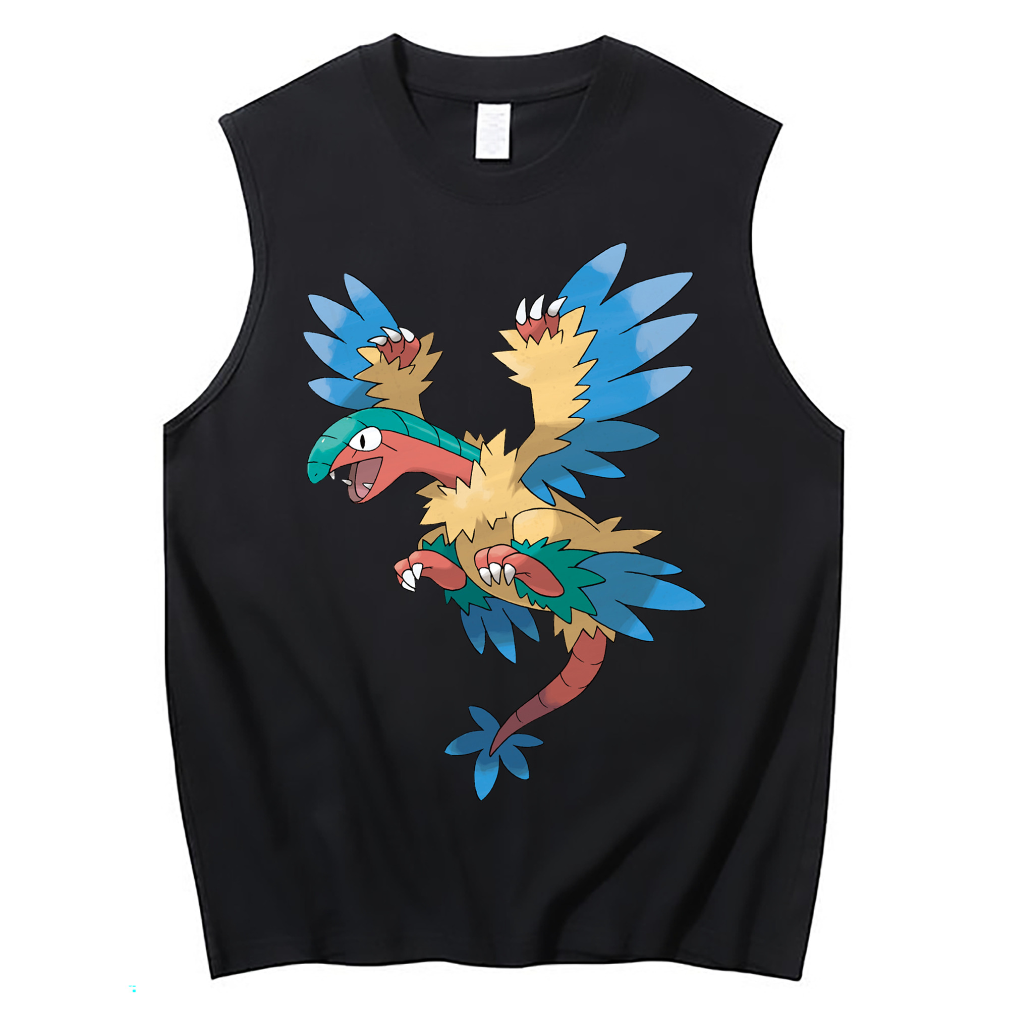 （画像用） ポケットモンスター Pokémon コットン100％タンクトップ（フロントプリント）