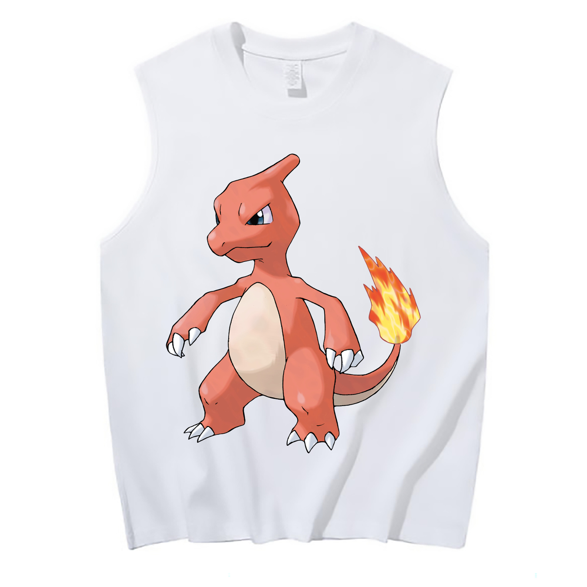 （画像用） ポケットモンスター Pokémon コットン100％タンクトップ（フロントプリント）