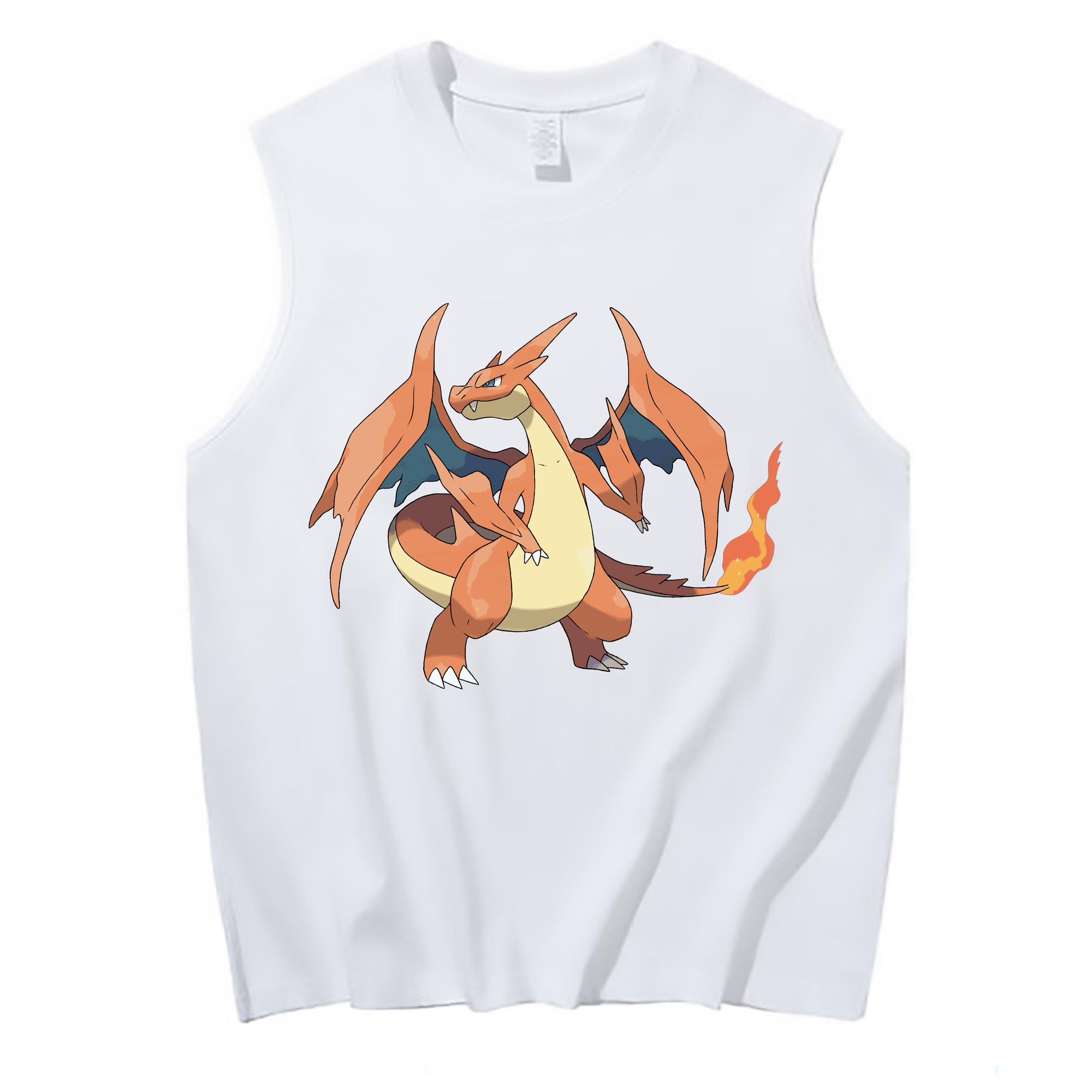 （画像用） ポケットモンスター Pokémon コットン100％タンクトップ（フロントプリント）