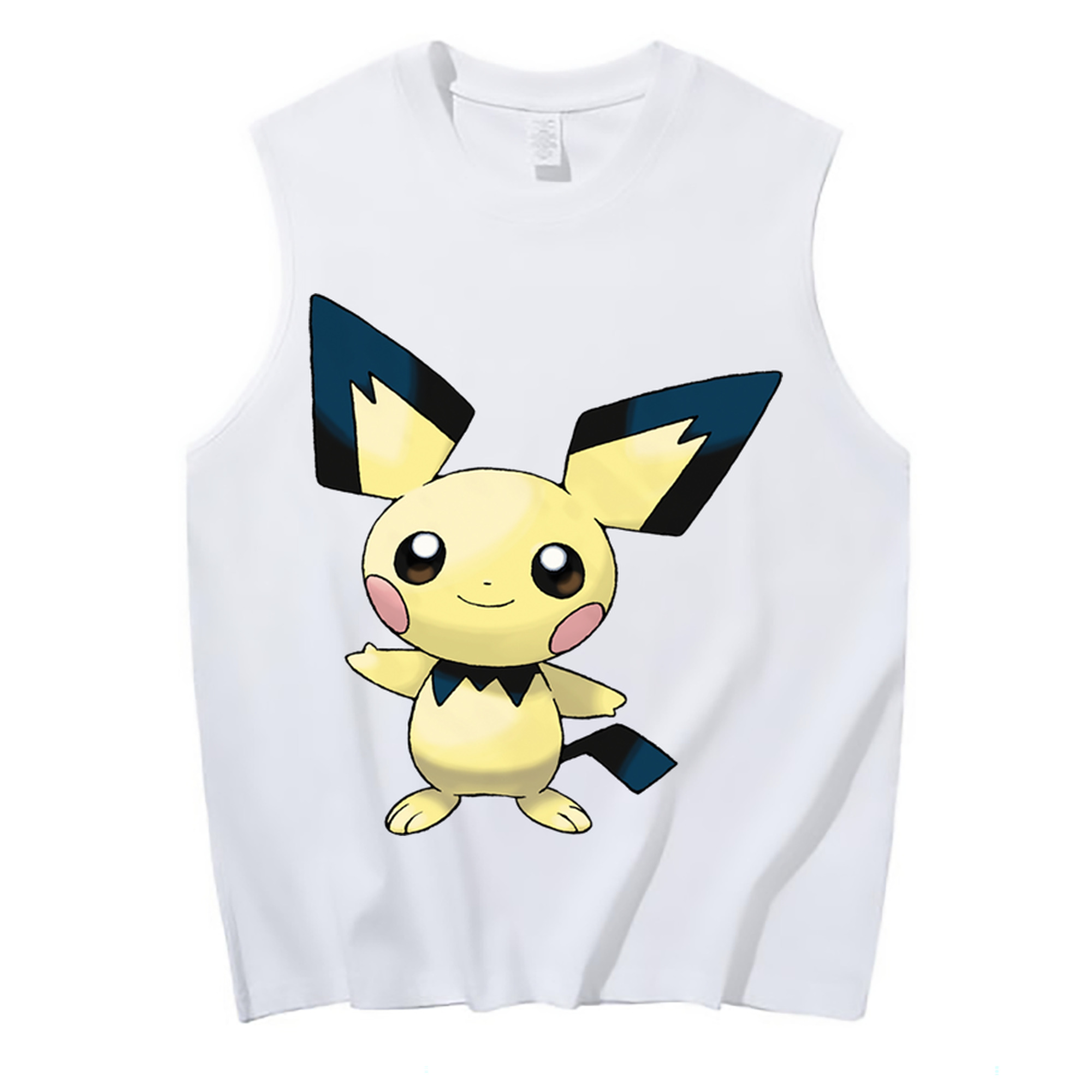 （画像用） ポケットモンスター Pokémon コットン100％タンクトップ（フロントプリント）