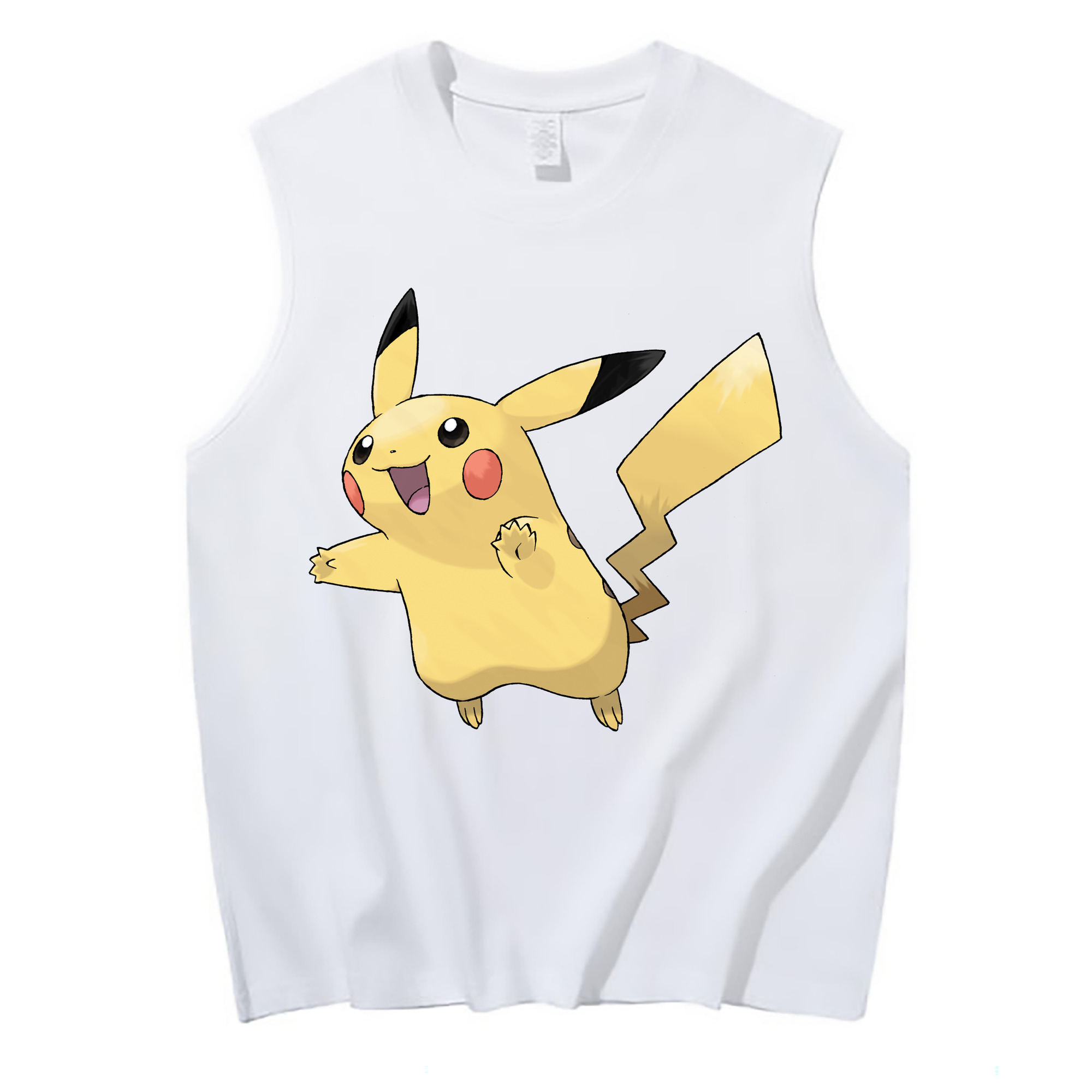 （画像用） ポケットモンスター Pokémon コットン100％タンクトップ（フロントプリント）