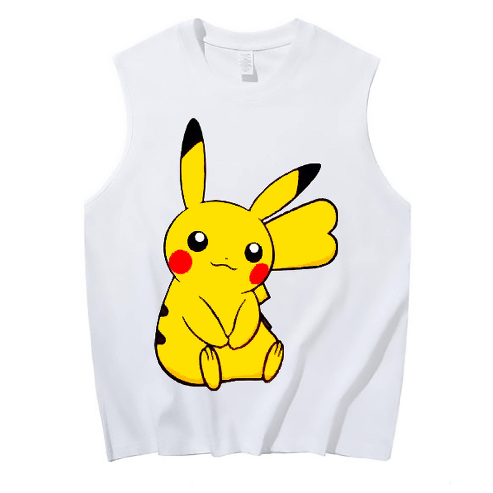 （画像用） ポケットモンスター Pokémon コットン100％タンクトップ（フロントプリント）
