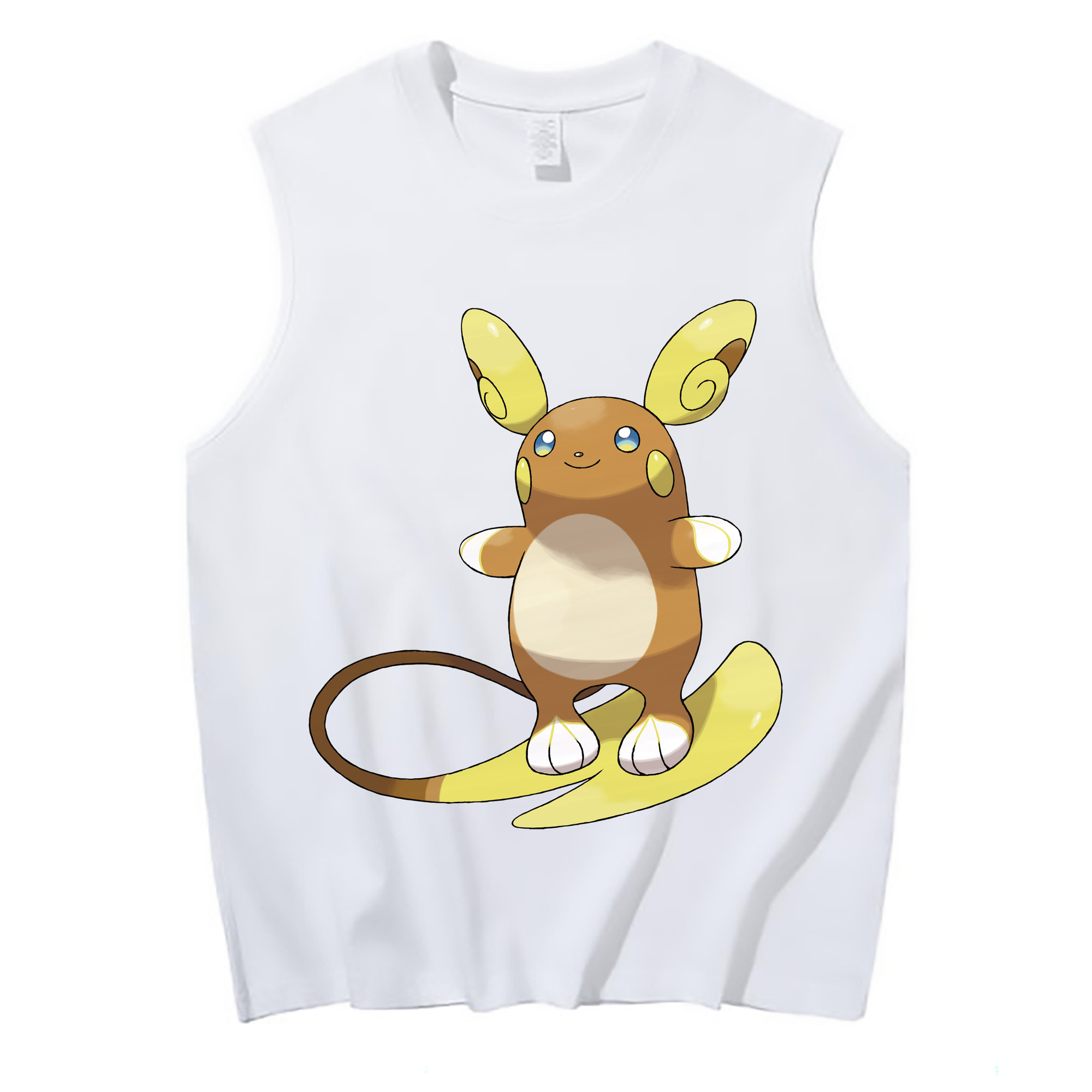 （画像用） ポケットモンスター Pokémon コットン100％タンクトップ（フロントプリント）