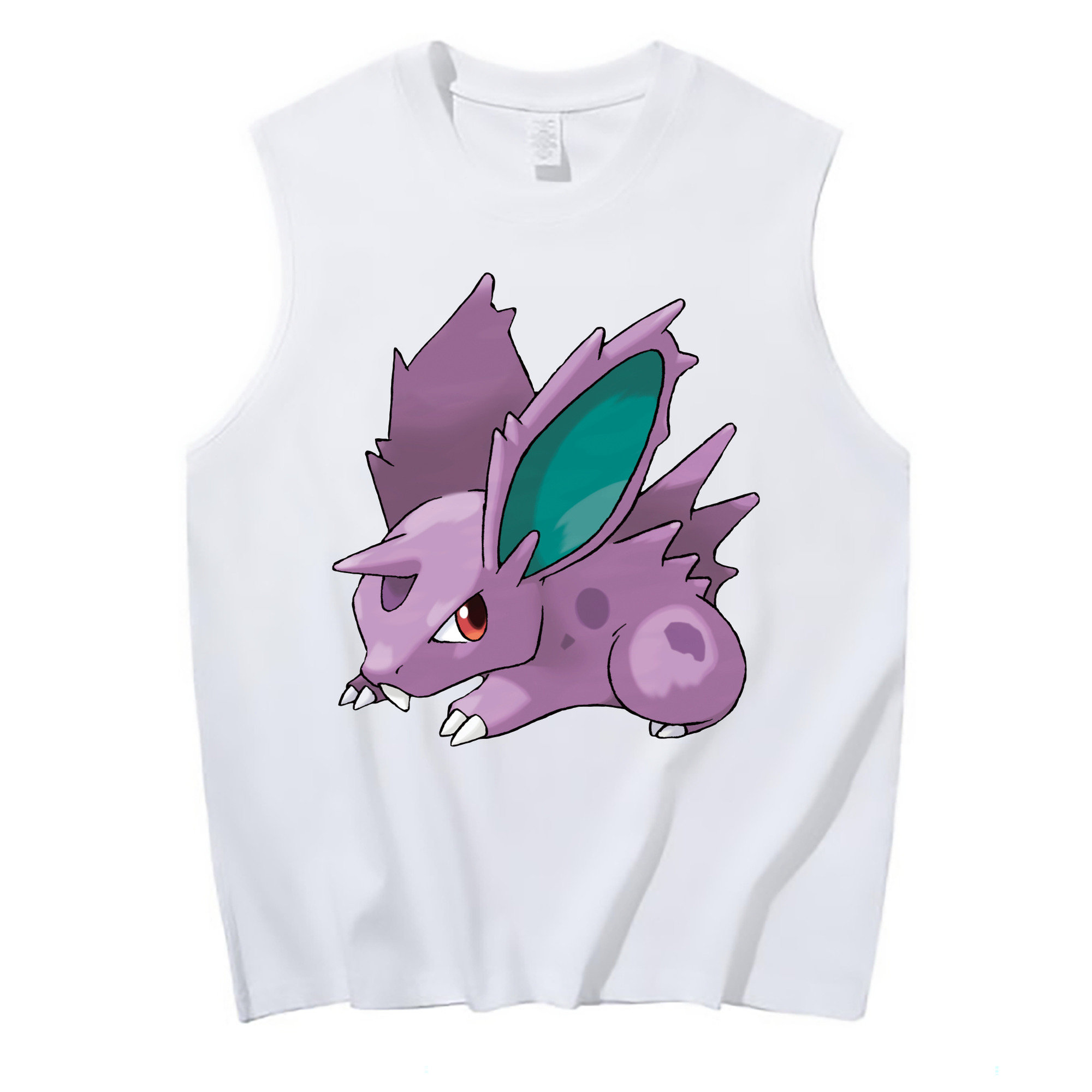 （画像用） ポケットモンスター Pokémon コットン100％タンクトップ（フロントプリント）
