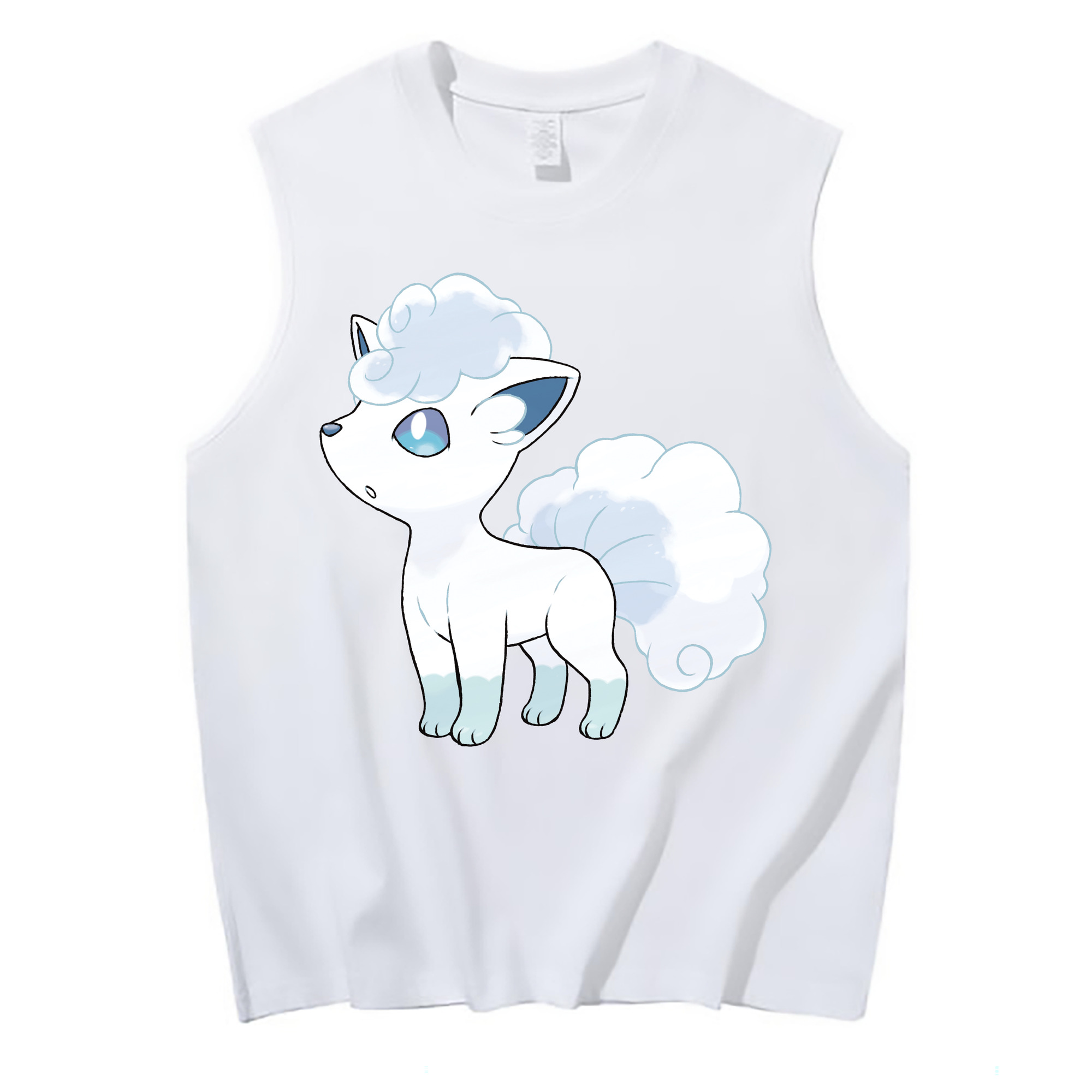 （画像用） ポケットモンスター Pokémon コットン100％タンクトップ（フロントプリント）