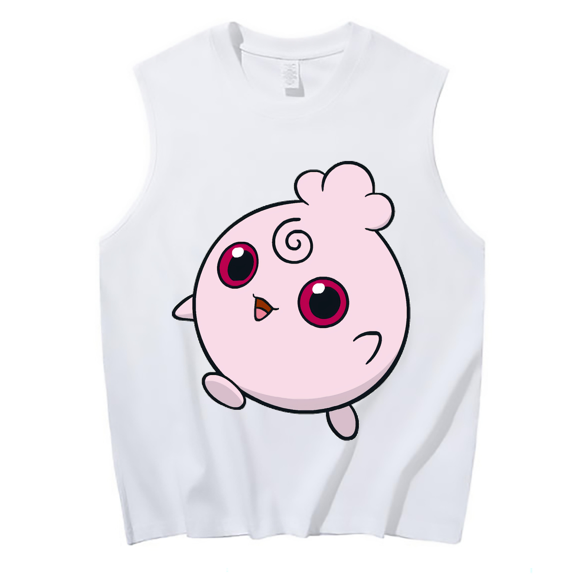 （画像用） ポケットモンスター Pokémon コットン100％タンクトップ（フロントプリント）