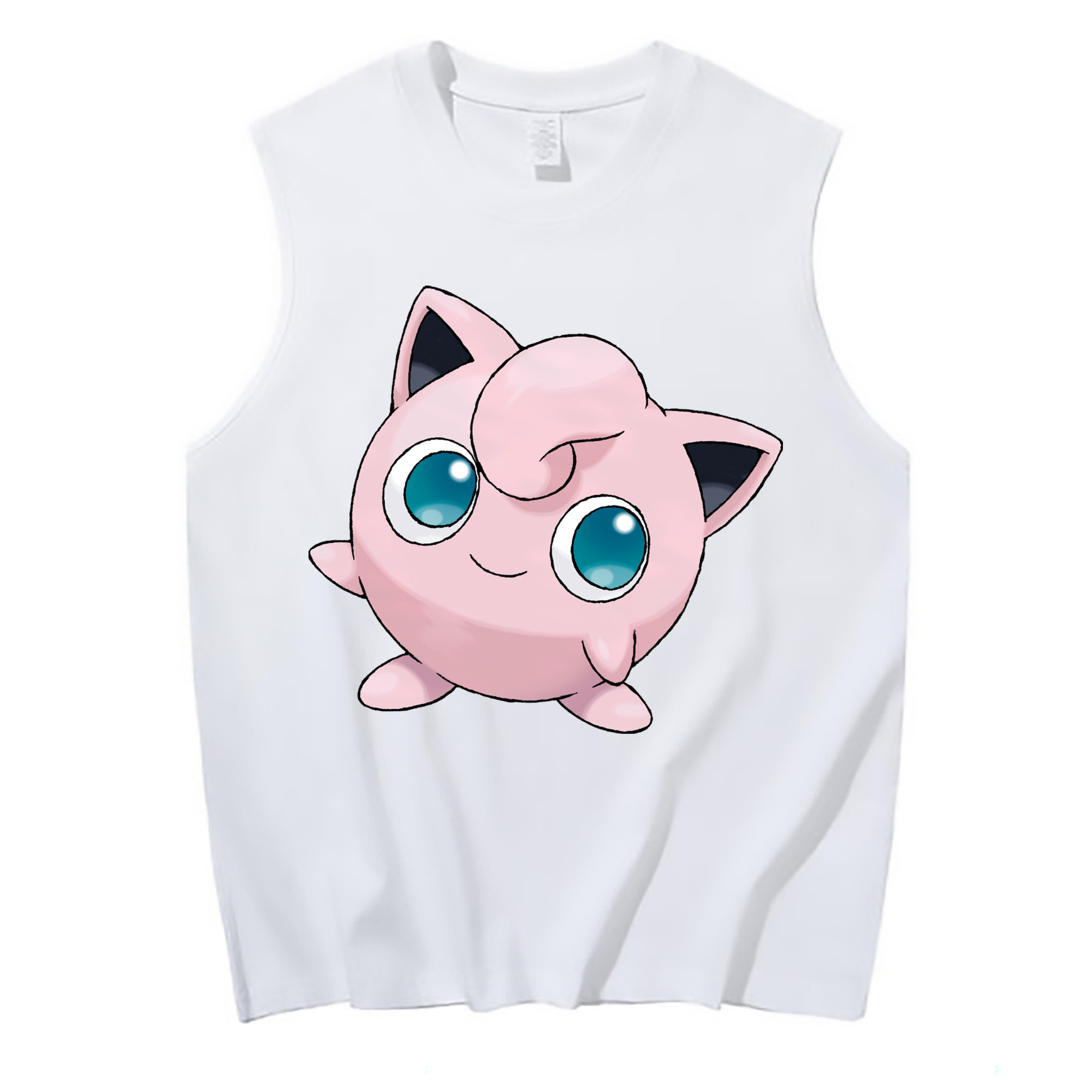 （画像用） ポケットモンスター Pokémon コットン100％タンクトップ（フロントプリント）