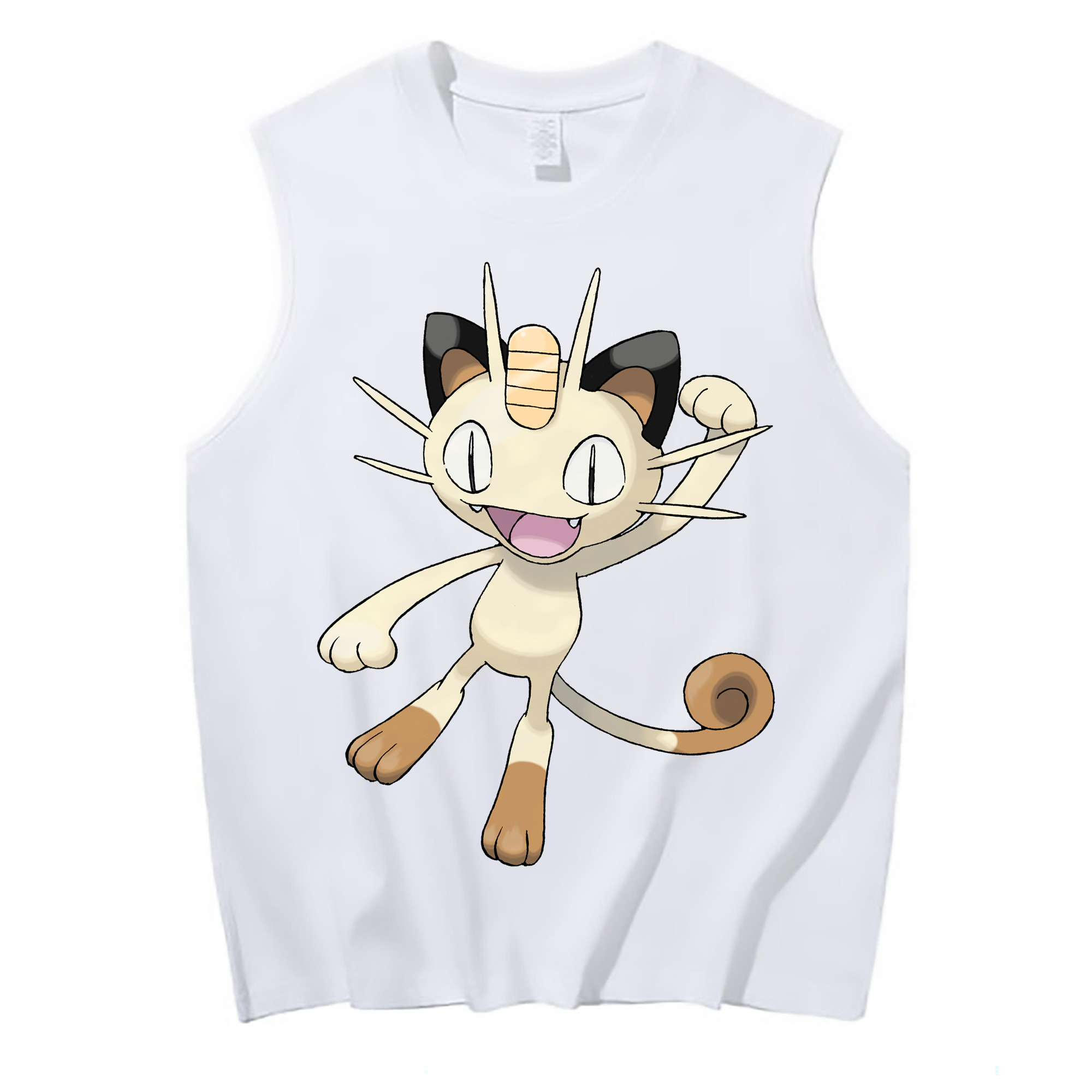 （画像用） ポケットモンスター Pokémon コットン100％タンクトップ（フロントプリント）