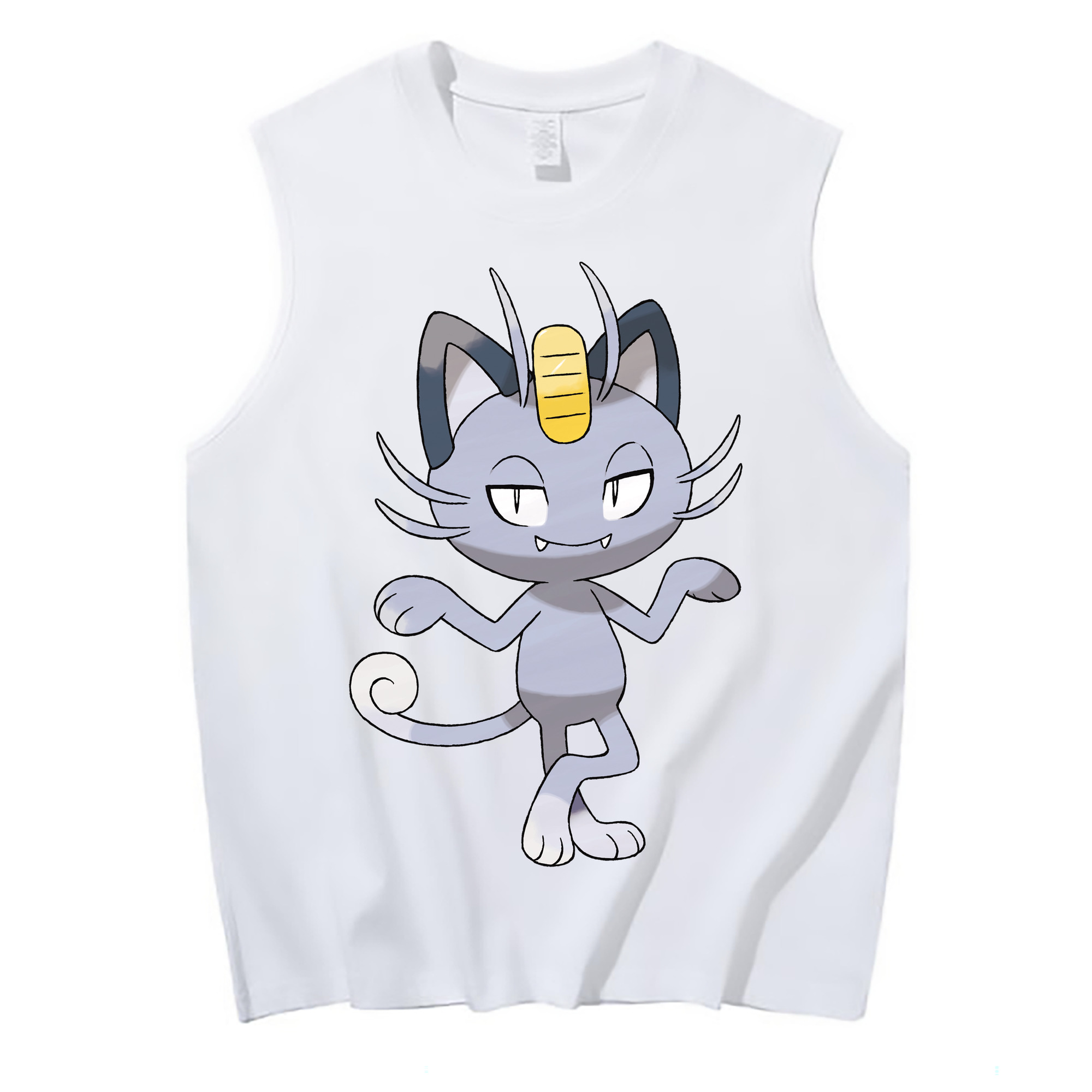 （画像用） ポケットモンスター Pokémon コットン100％タンクトップ（フロントプリント）