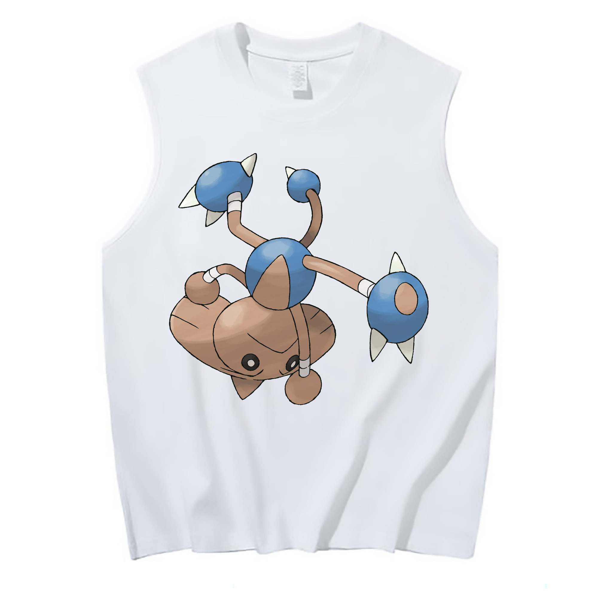 （画像用） ポケットモンスター Pokémon コットン100％タンクトップ（フロントプリント）