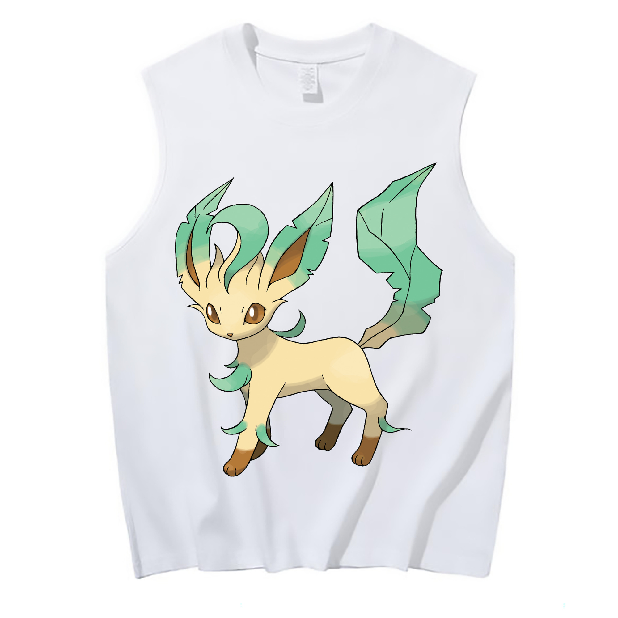 （画像用） ポケットモンスター Pokémon コットン100％タンクトップ（フロントプリント）