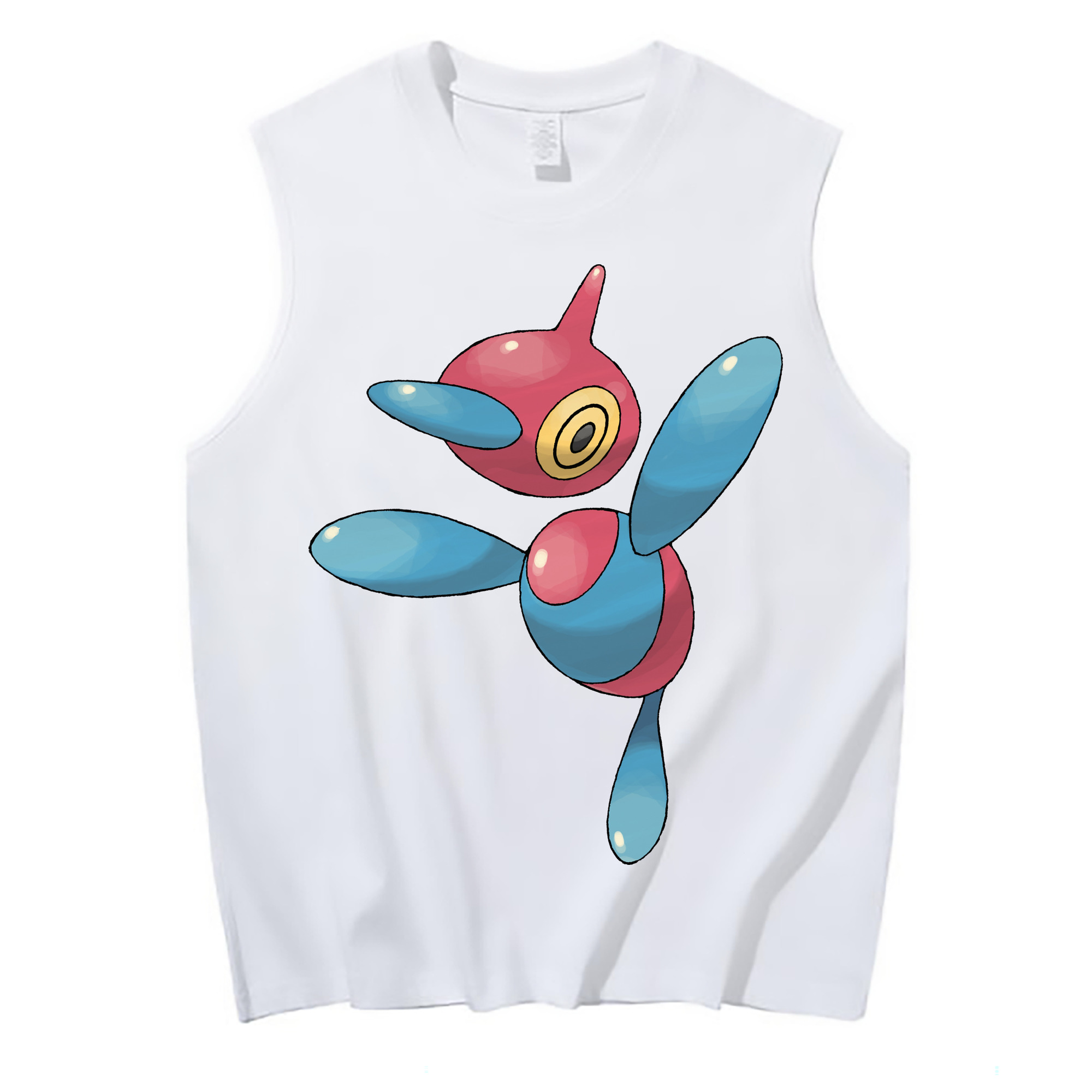 （画像用） ポケットモンスター Pokémon コットン100％タンクトップ（フロントプリント）