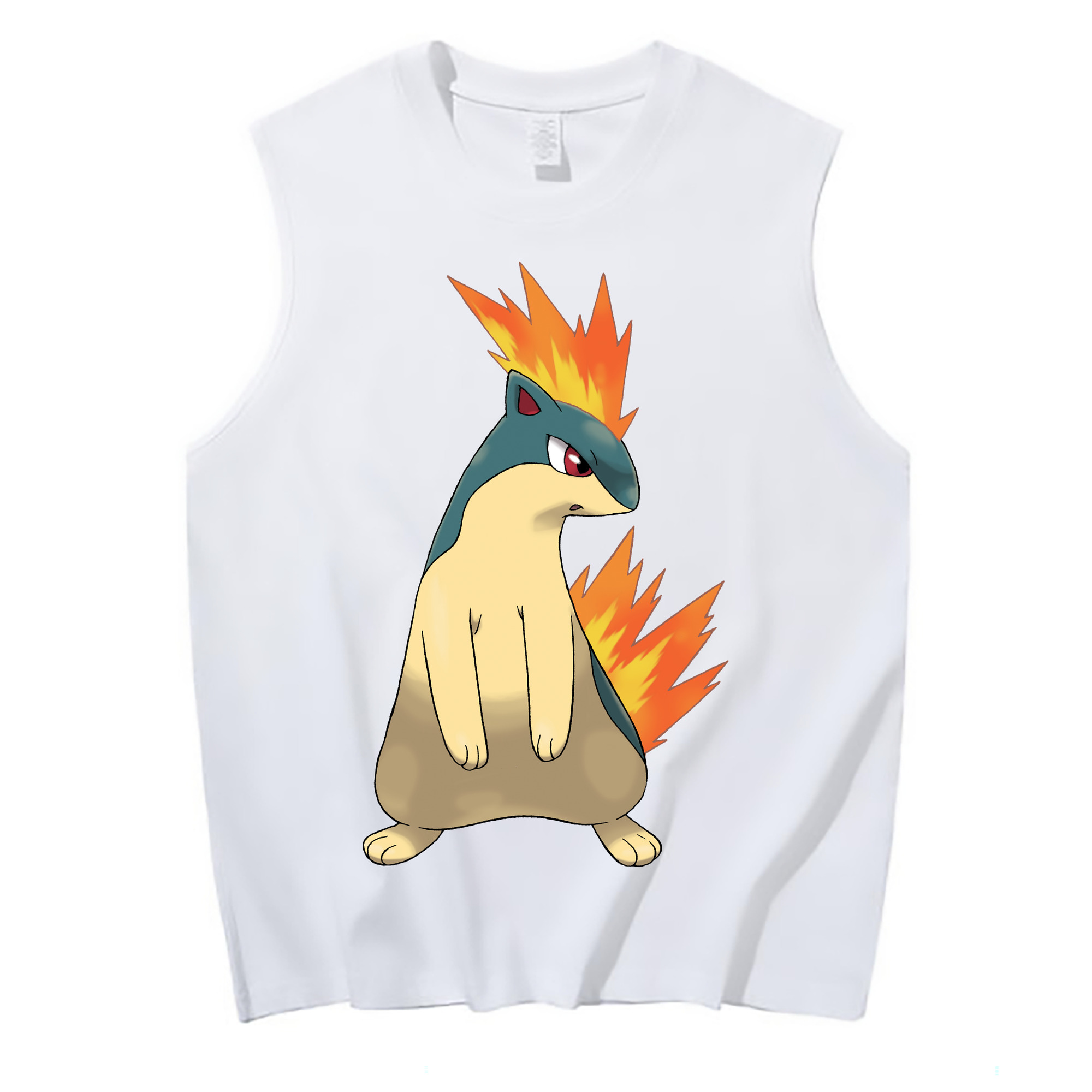 （画像用） ポケットモンスター Pokémon コットン100％タンクトップ（フロントプリント）