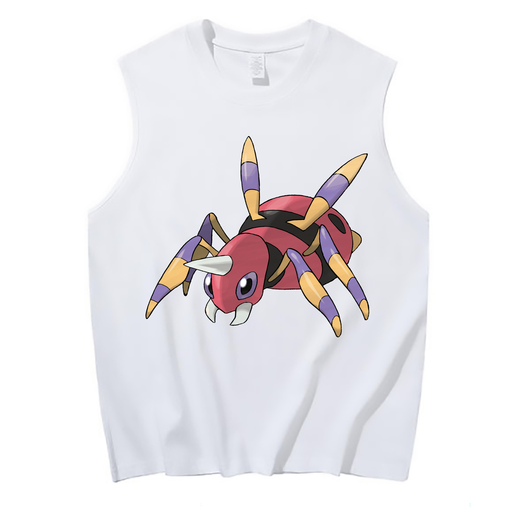 （画像用） ポケットモンスター Pokémon コットン100％タンクトップ（フロントプリント）