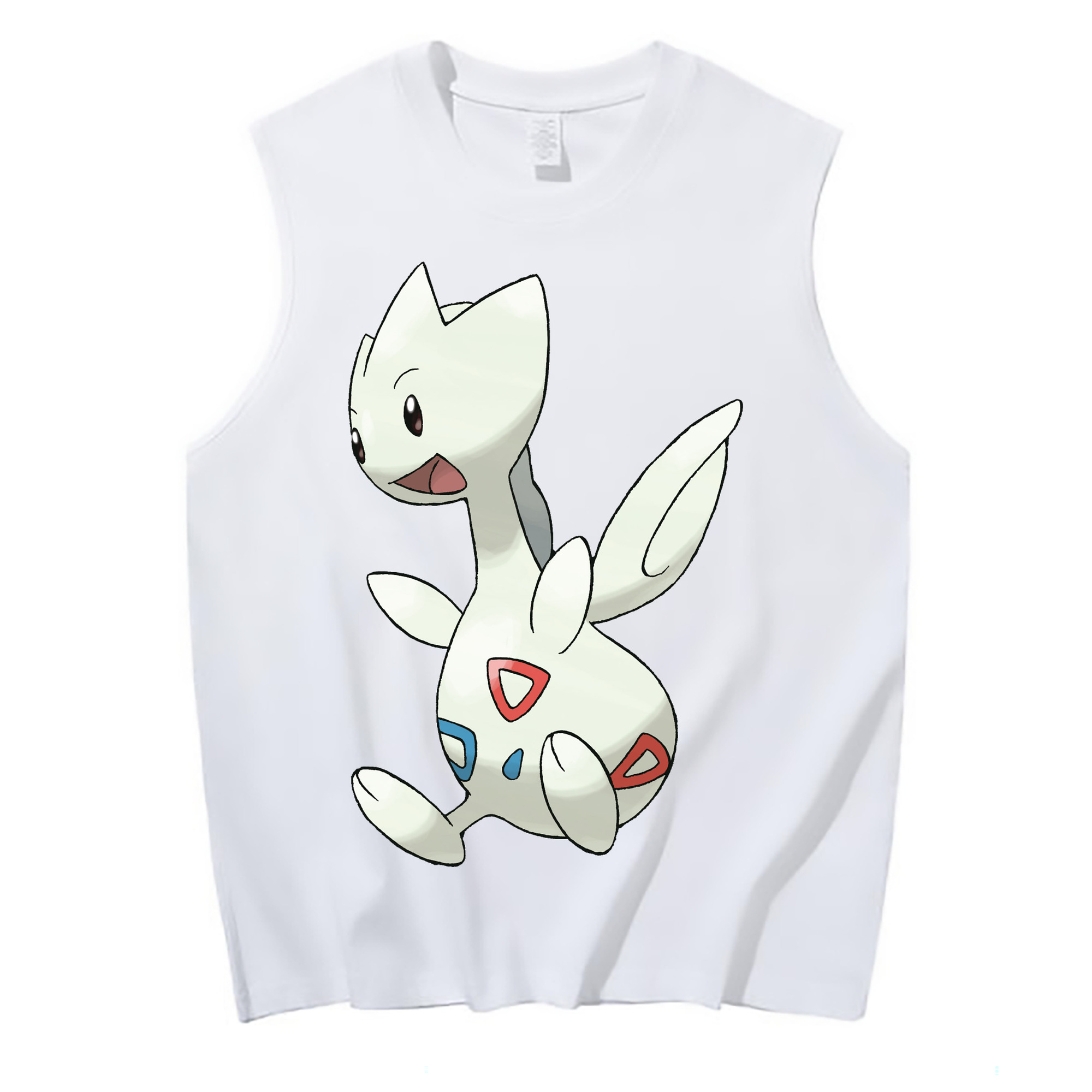 （画像用） ポケットモンスター Pokémon コットン100％タンクトップ（フロントプリント）