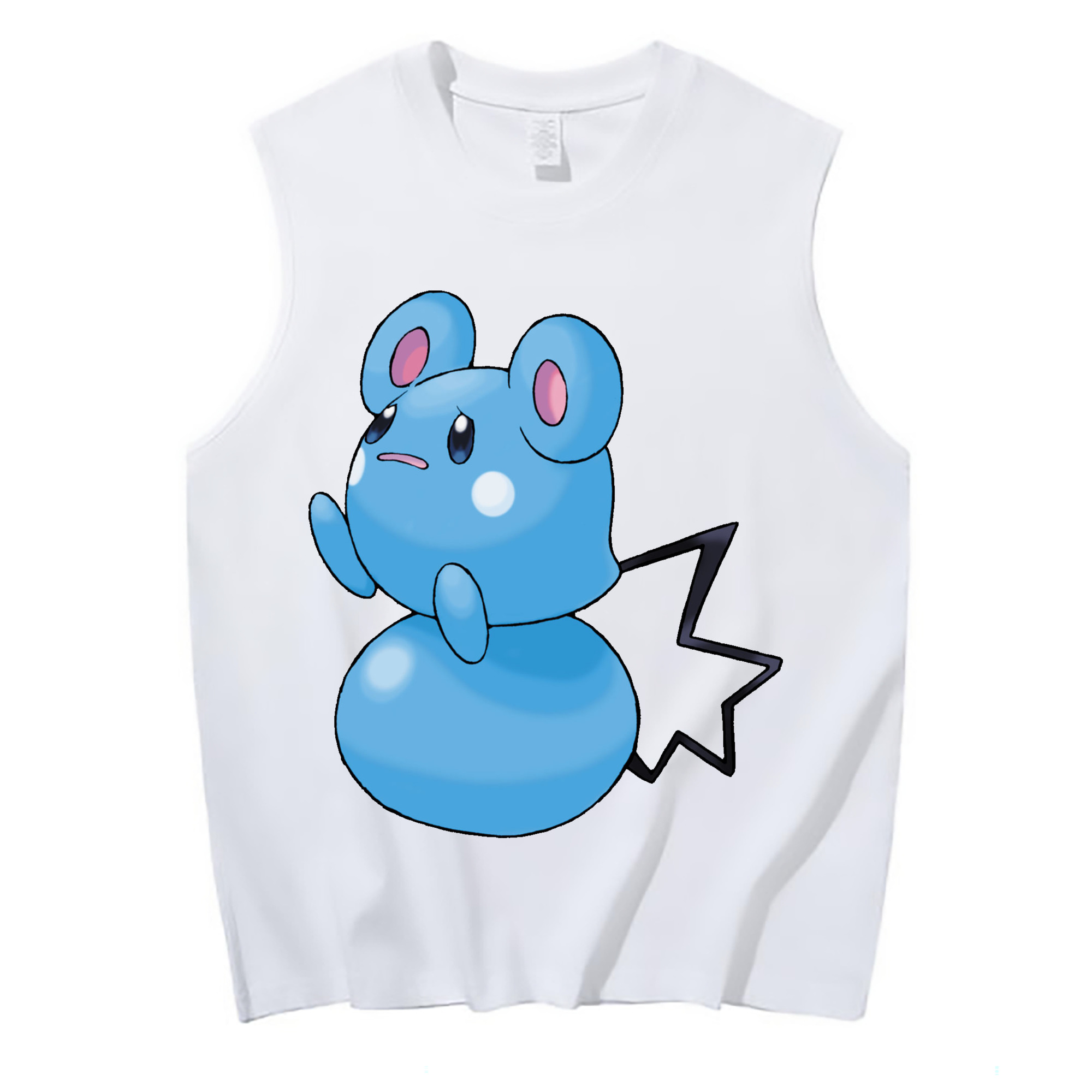 （画像用） ポケットモンスター Pokémon コットン100％タンクトップ（フロントプリント）