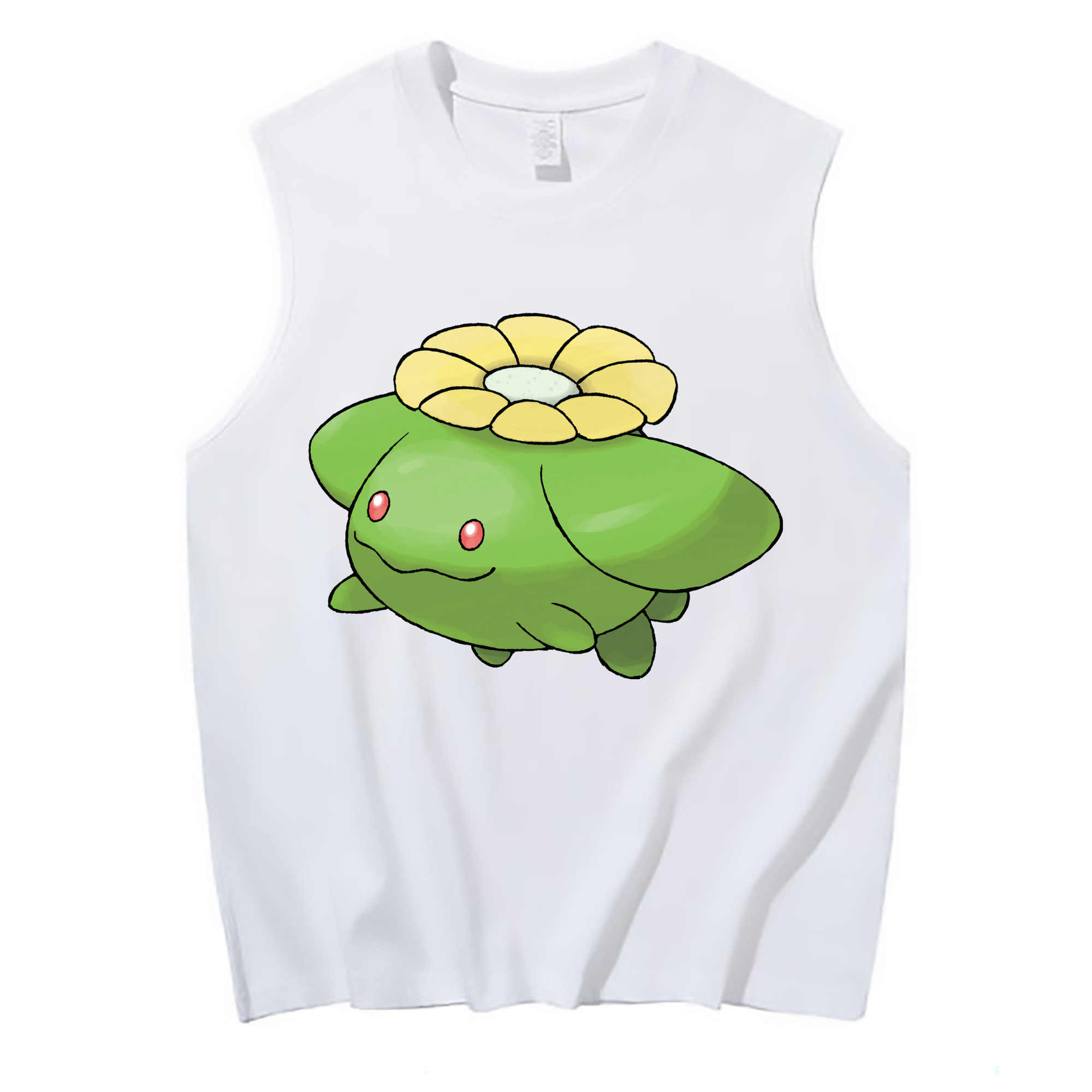（画像用） ポケットモンスター Pokémon コットン100％タンクトップ（フロントプリント）