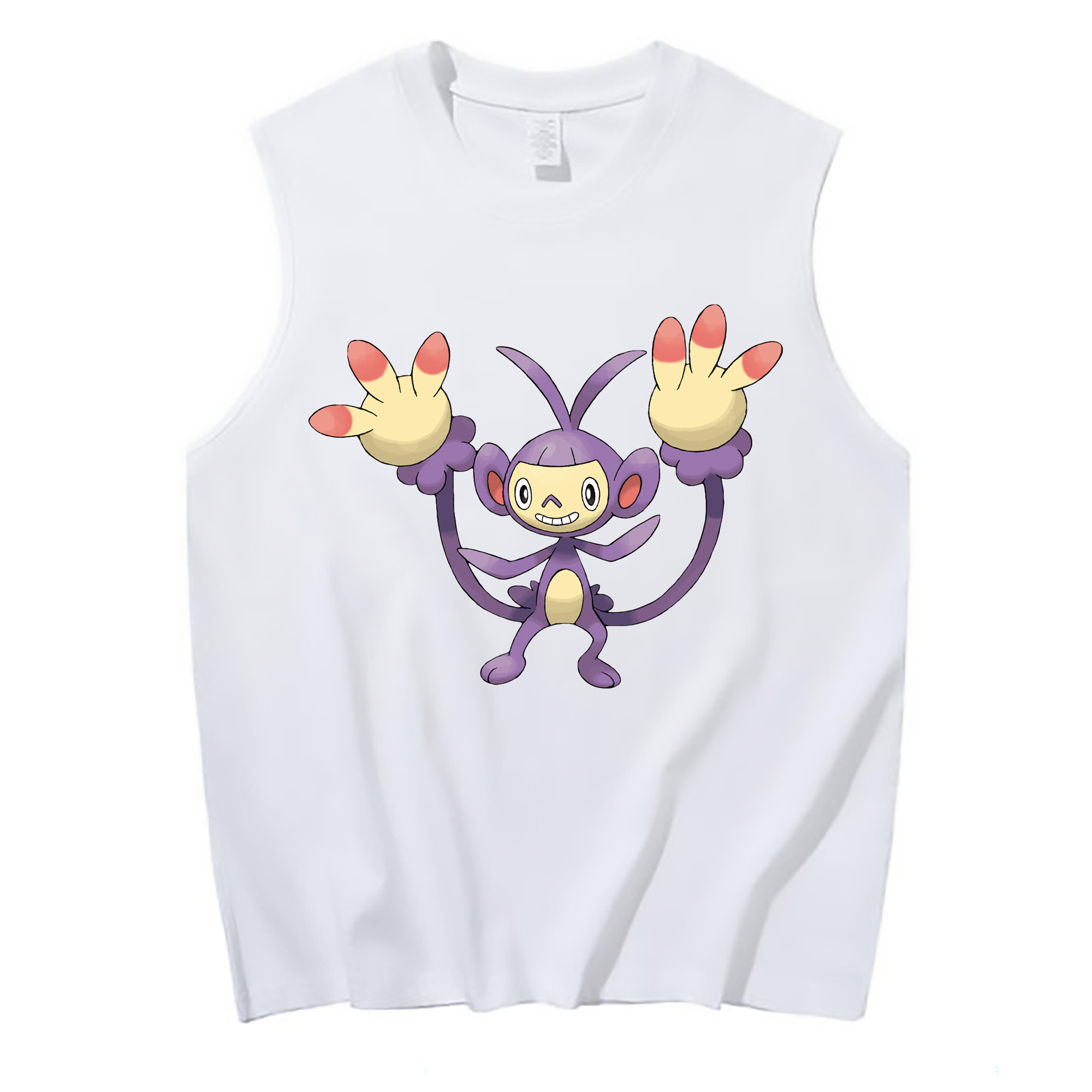 （画像用） ポケットモンスター Pokémon コットン100％タンクトップ（フロントプリント）