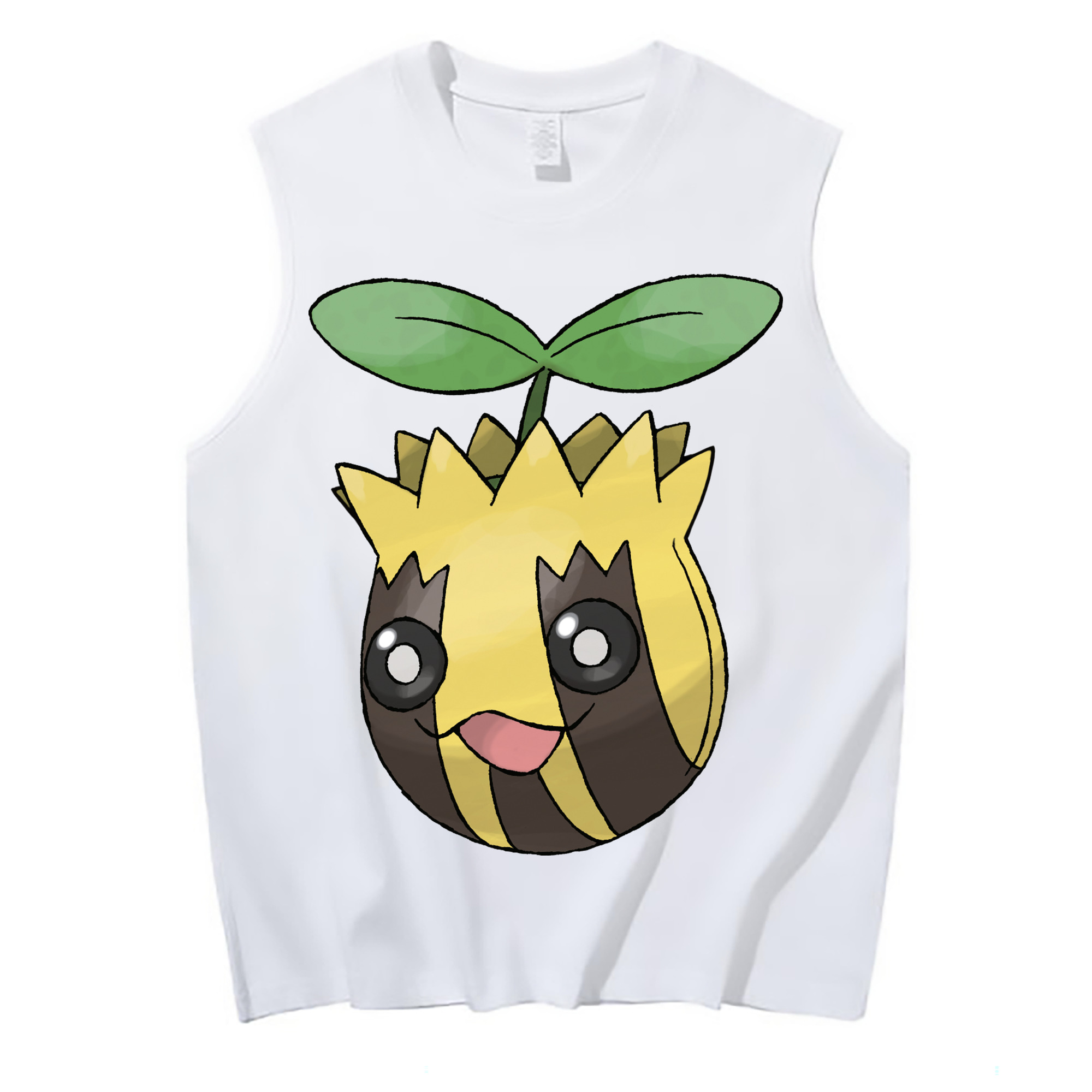 （画像用） ポケットモンスター Pokémon コットン100％タンクトップ（フロントプリント）