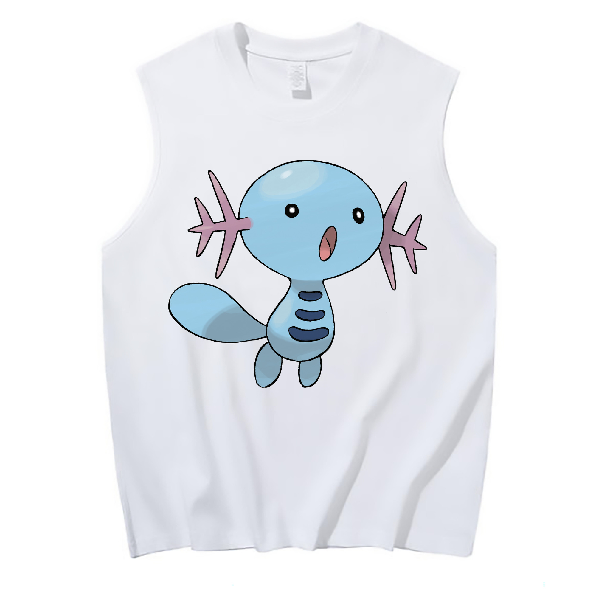（画像用） ポケットモンスター Pokémon コットン100％タンクトップ（フロントプリント）
