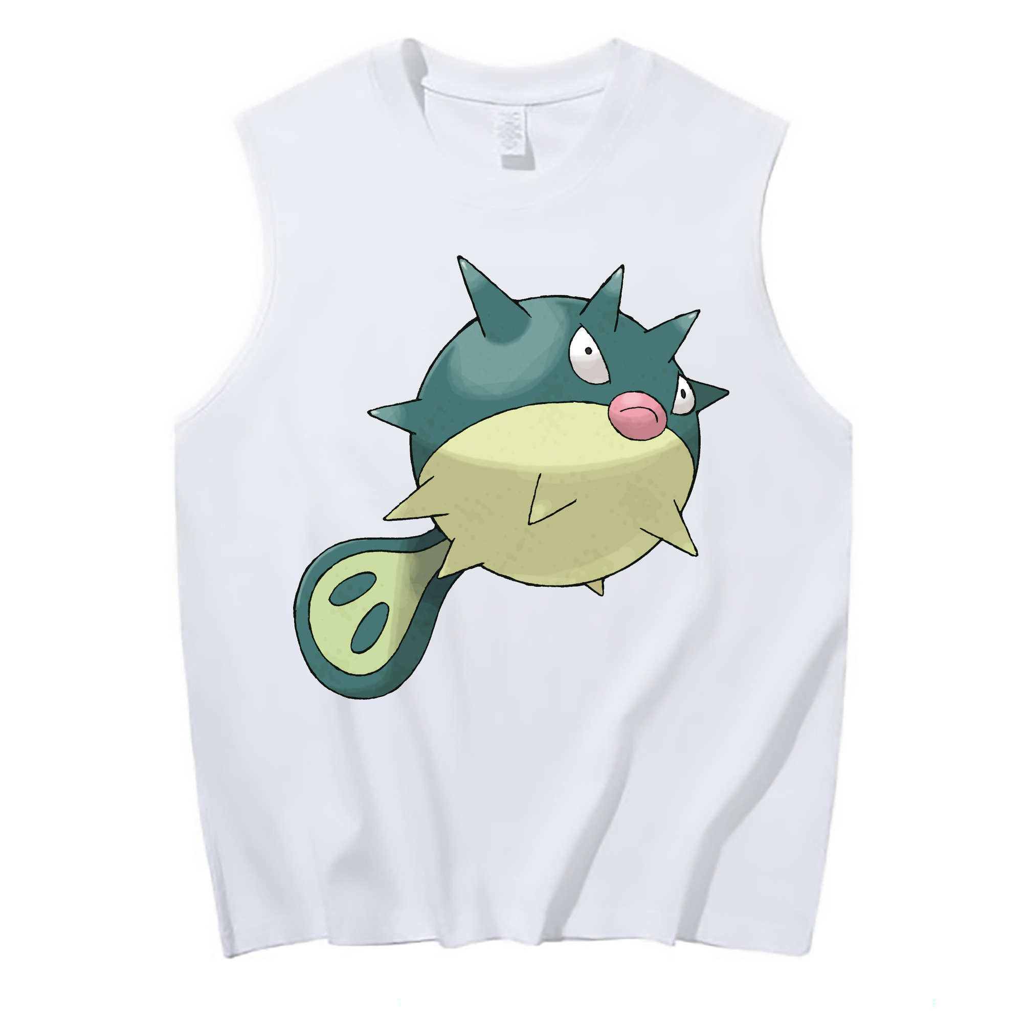 （画像用） ポケットモンスター Pokémon コットン100％タンクトップ（フロントプリント）