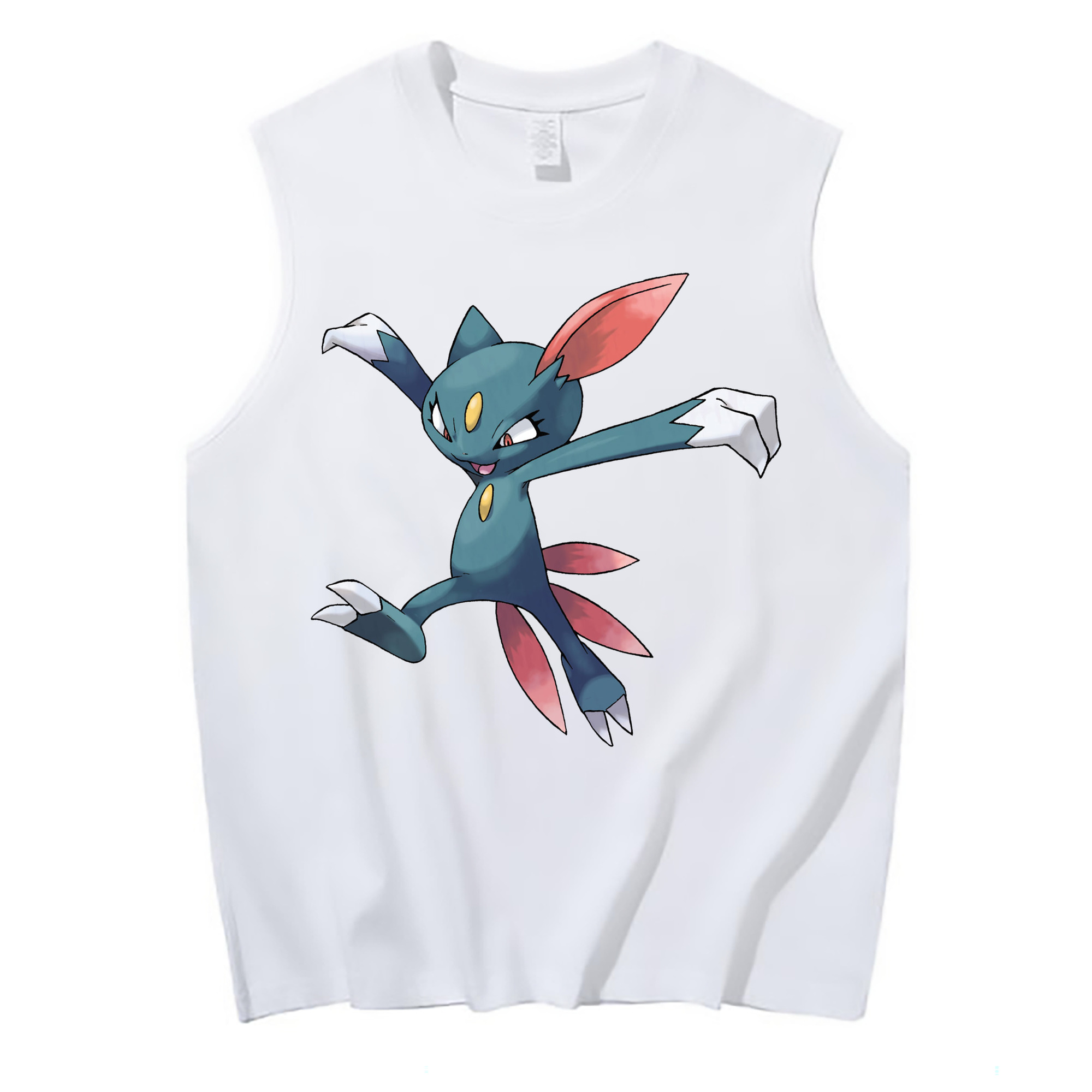 （画像用） ポケットモンスター Pokémon コットン100％タンクトップ（フロントプリント）