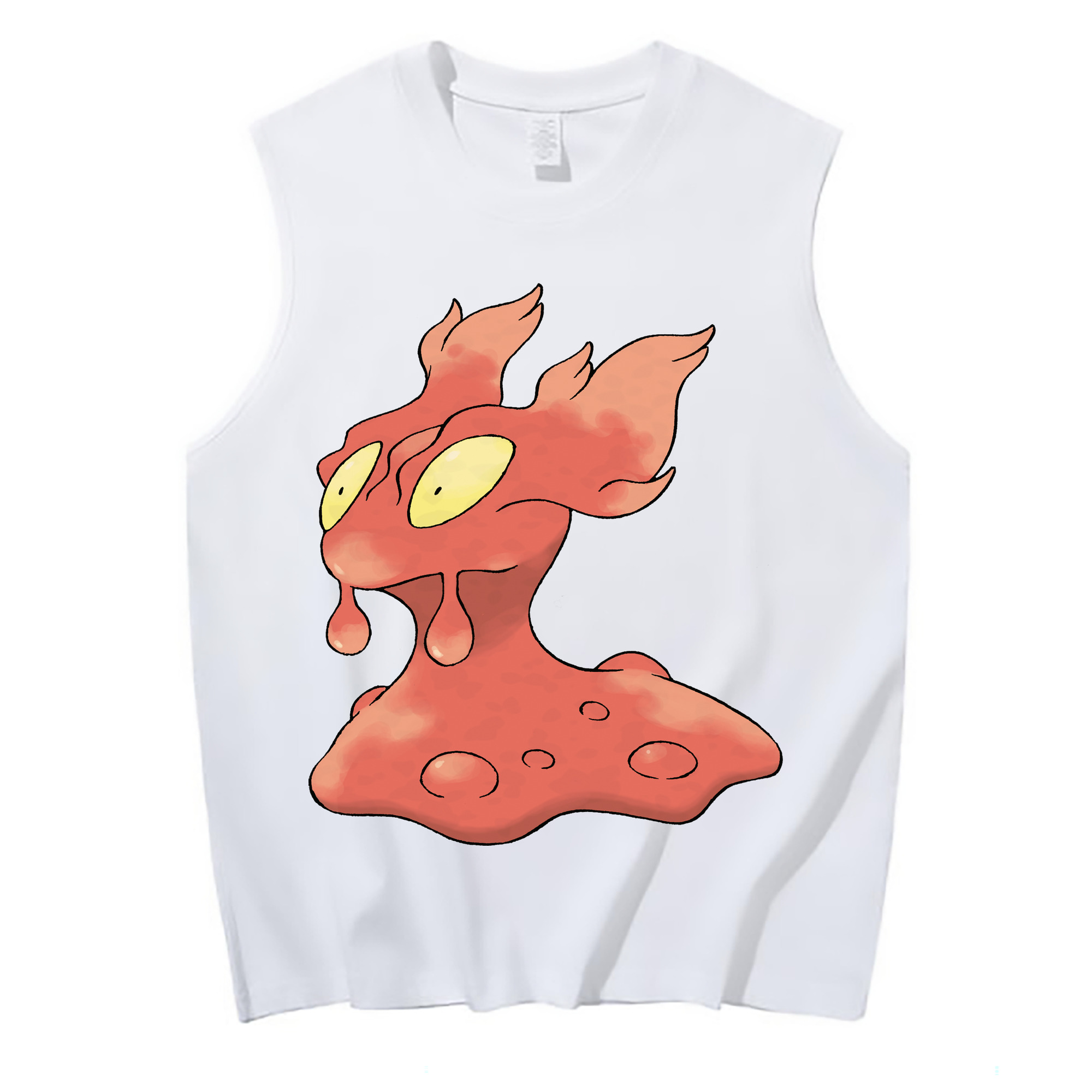 （画像用） ポケットモンスター Pokémon コットン100％タンクトップ（フロントプリント）
