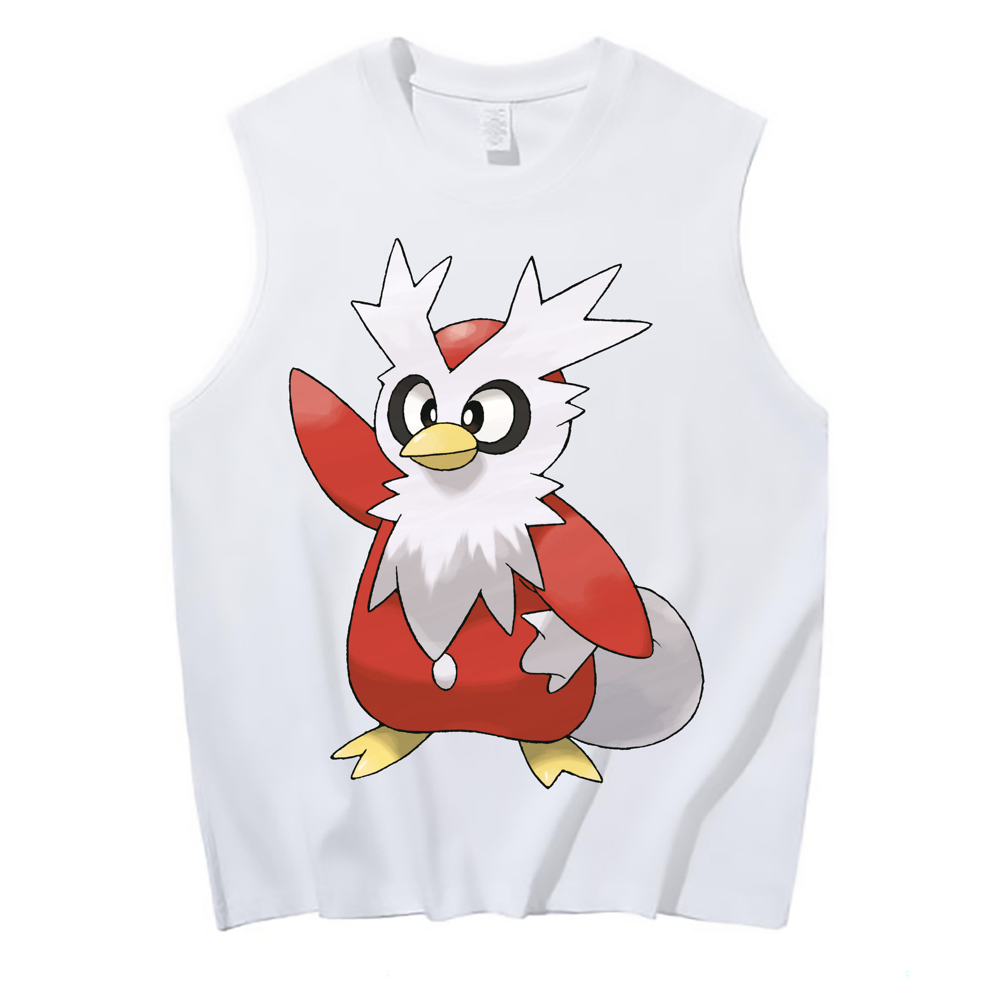 （画像用） ポケットモンスター Pokémon コットン100％タンクトップ（フロントプリント）