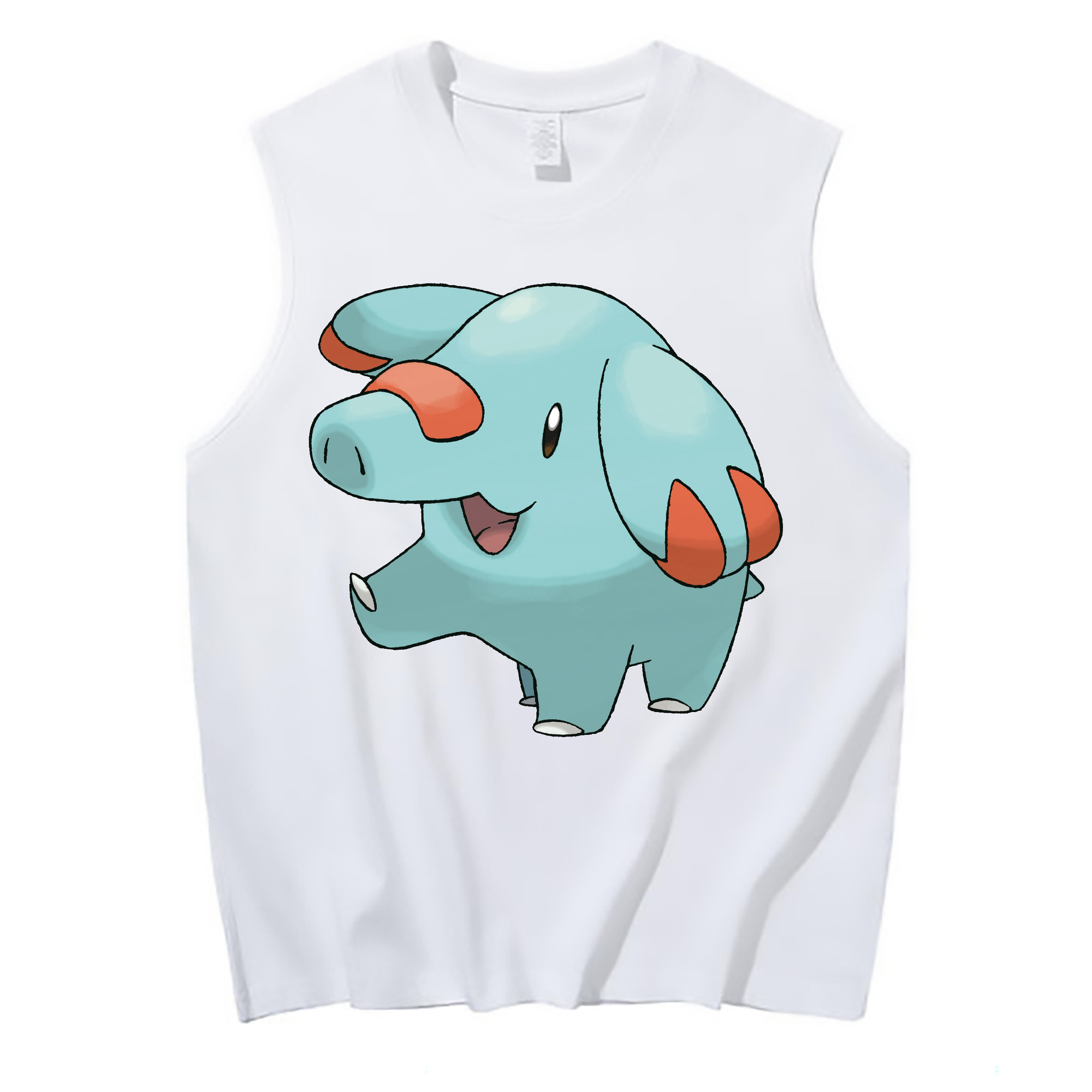 （画像用） ポケットモンスター Pokémon コットン100％タンクトップ（フロントプリント）