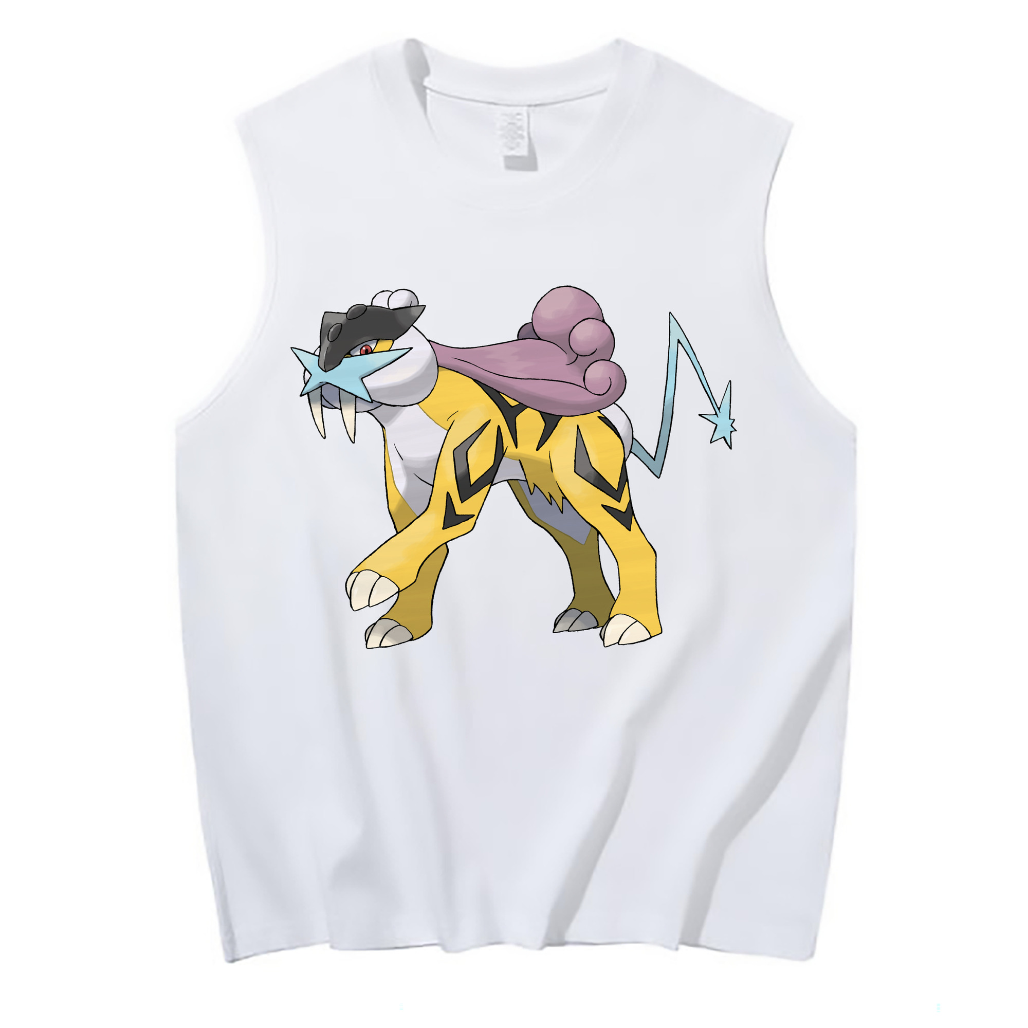 （画像用） ポケットモンスター Pokémon コットン100％タンクトップ（フロントプリント）