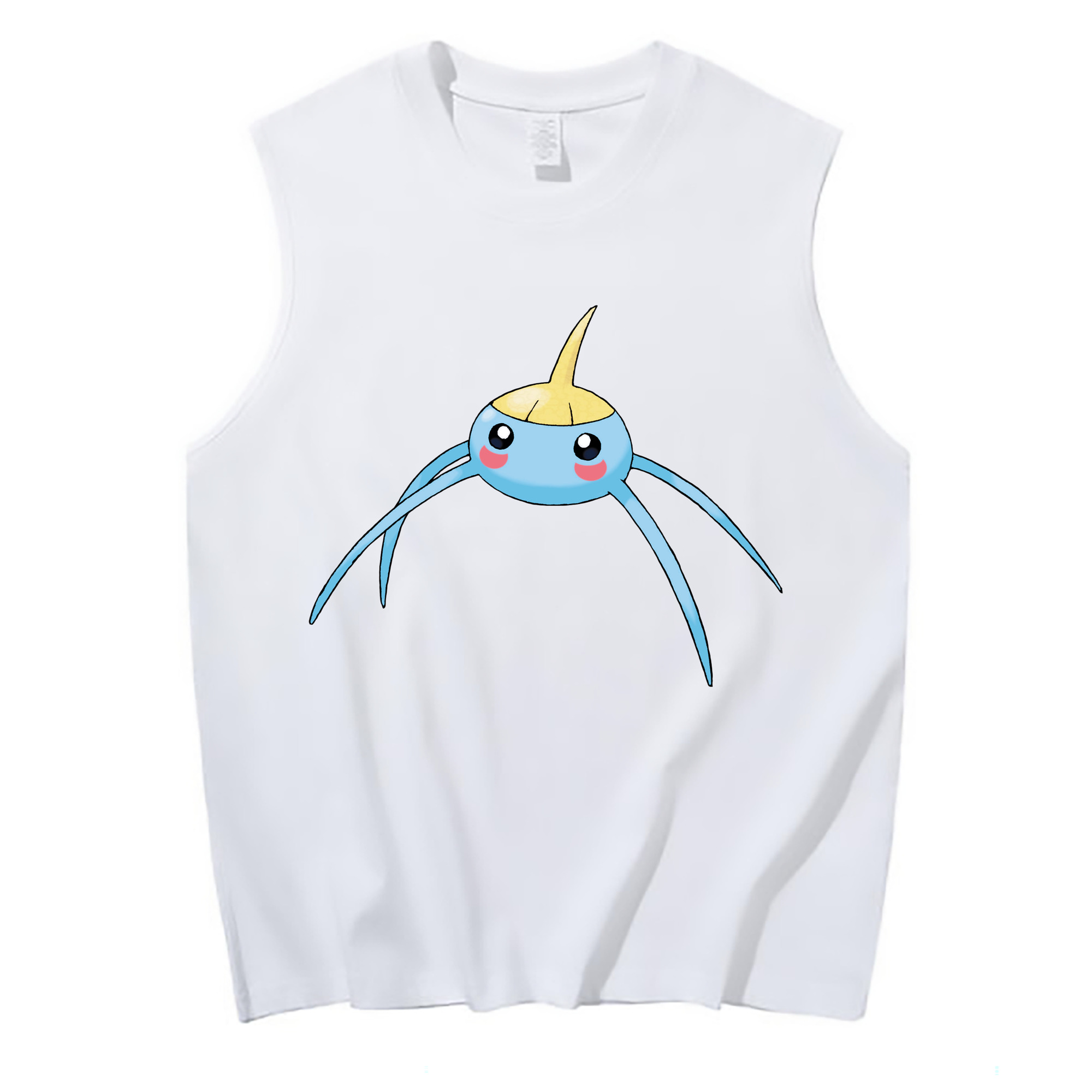 （画像用） ポケットモンスター Pokémon コットン100％タンクトップ（フロントプリント）