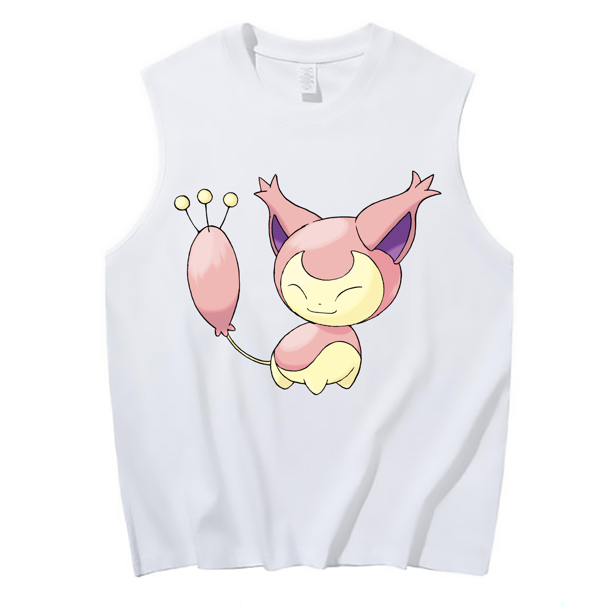 （画像用） ポケットモンスター Pokémon コットン100％タンクトップ（フロントプリント）