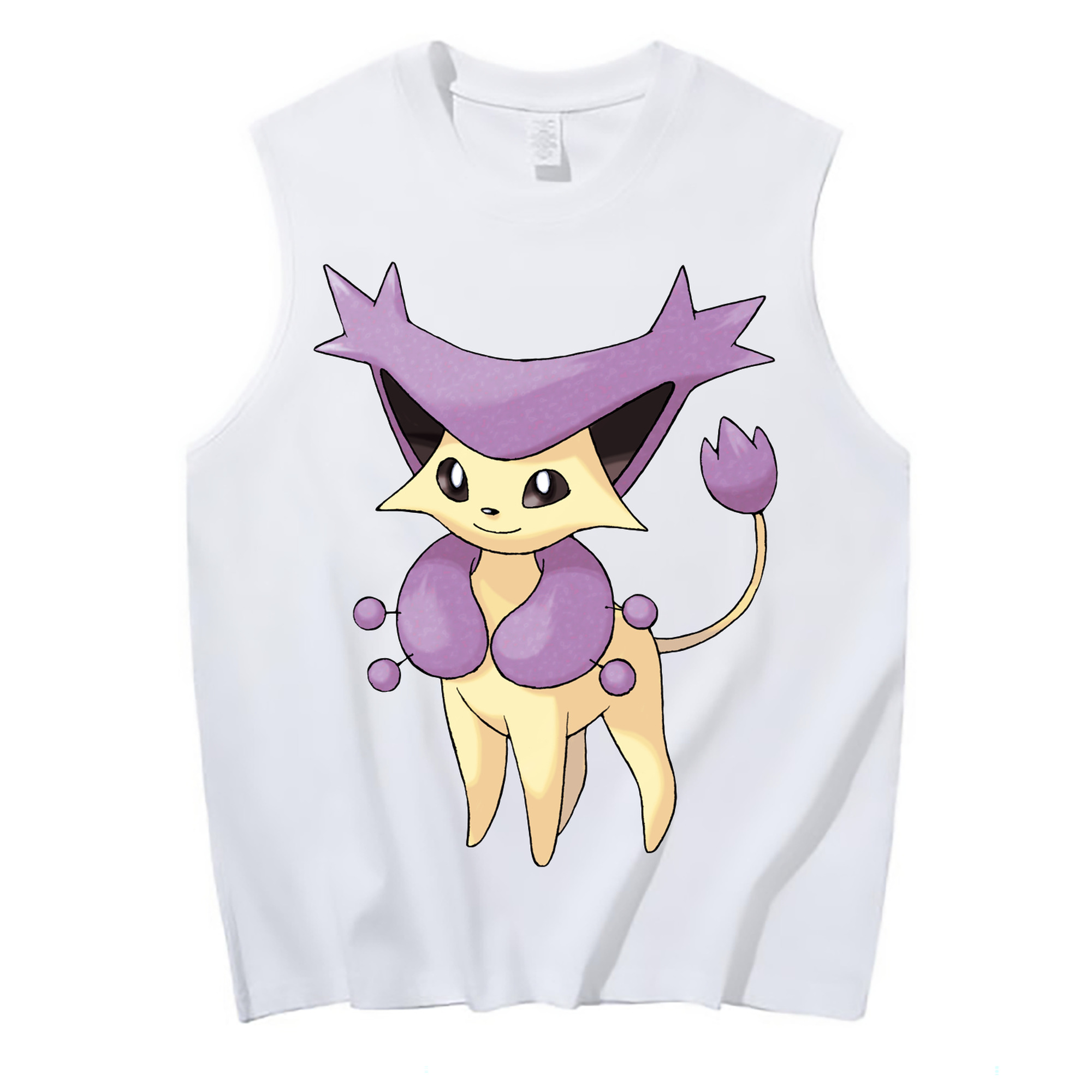 （画像用） ポケットモンスター Pokémon コットン100％タンクトップ（フロントプリント）