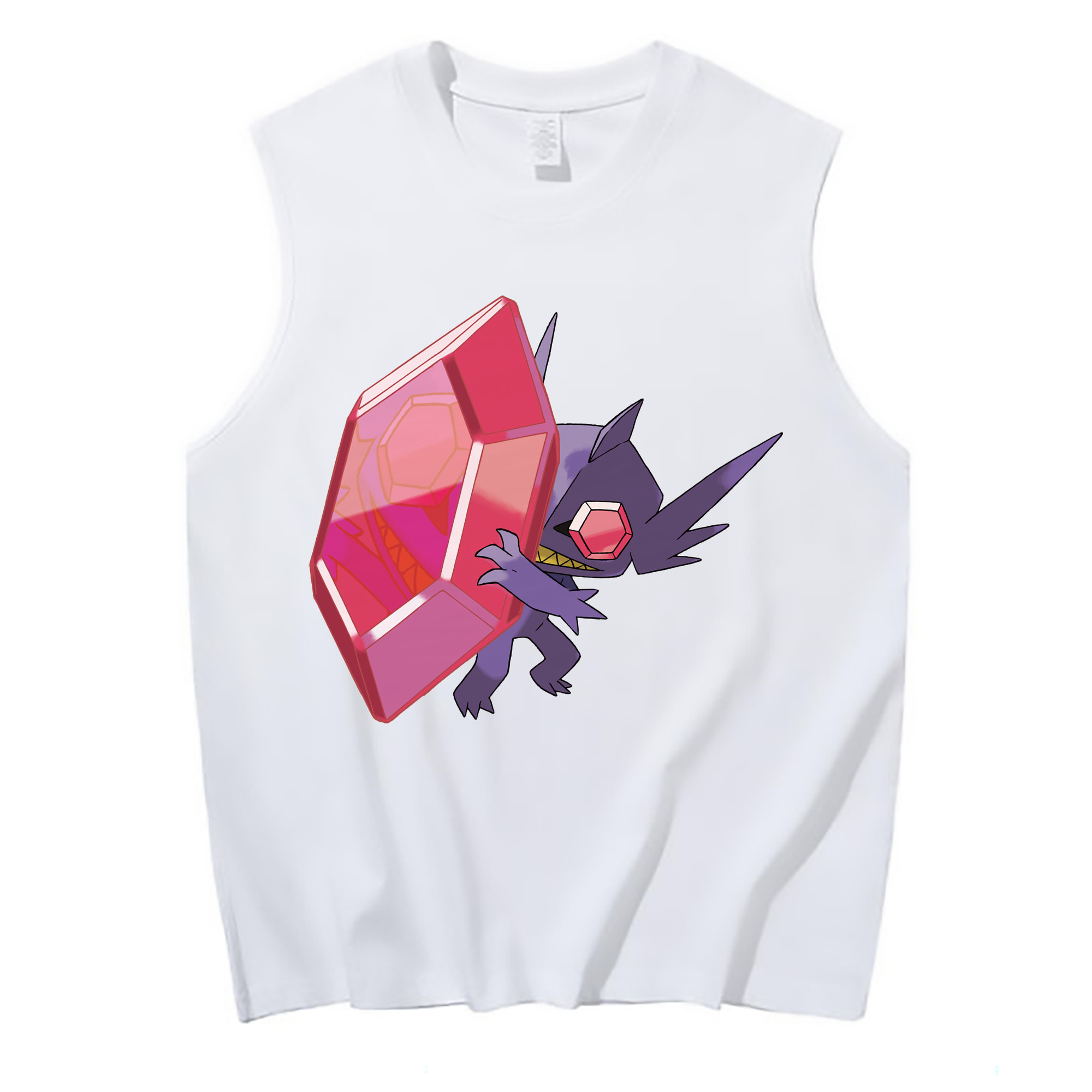（画像用） ポケットモンスター Pokémon コットン100％タンクトップ（フロントプリント）