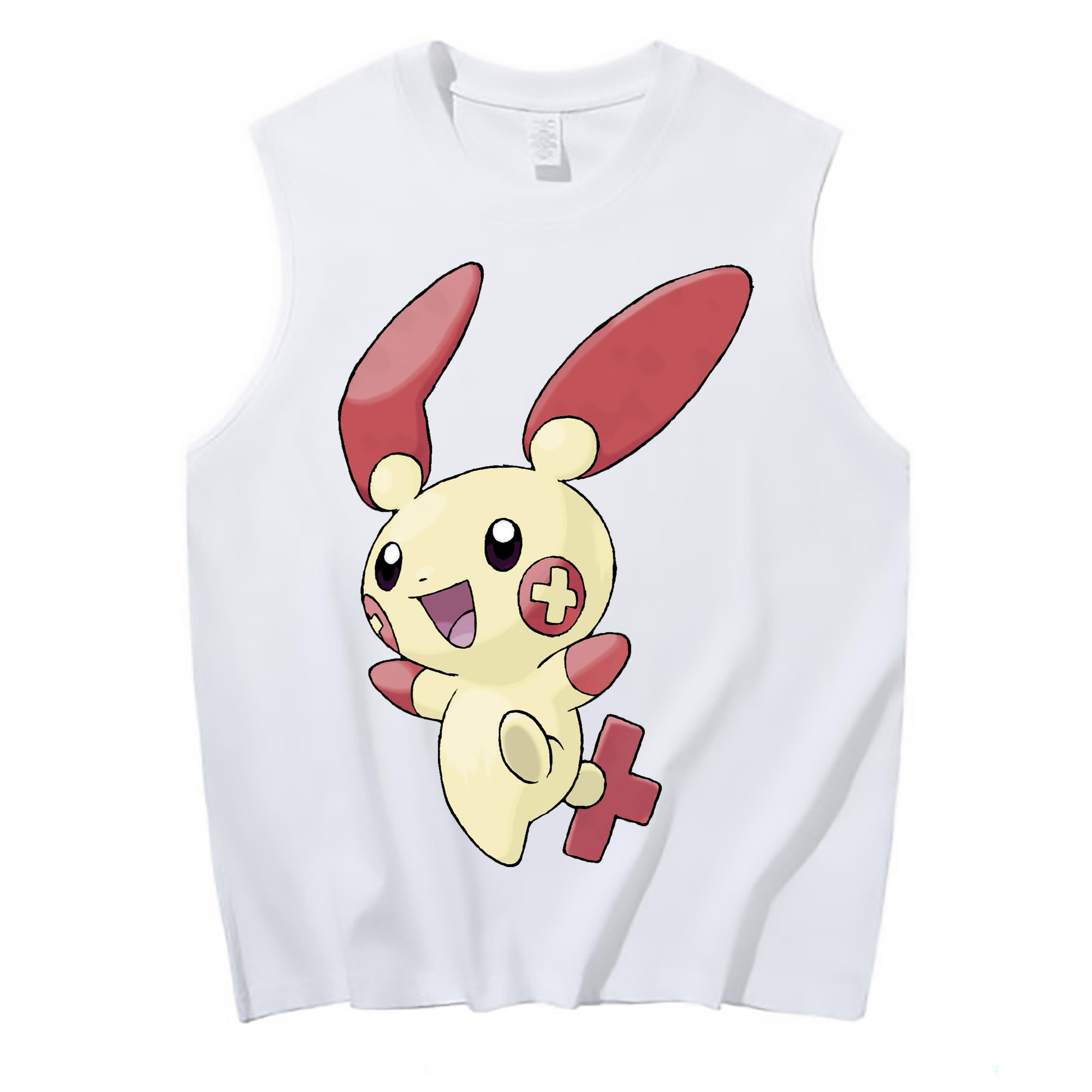 （画像用） ポケットモンスター Pokémon コットン100％タンクトップ（フロントプリント）