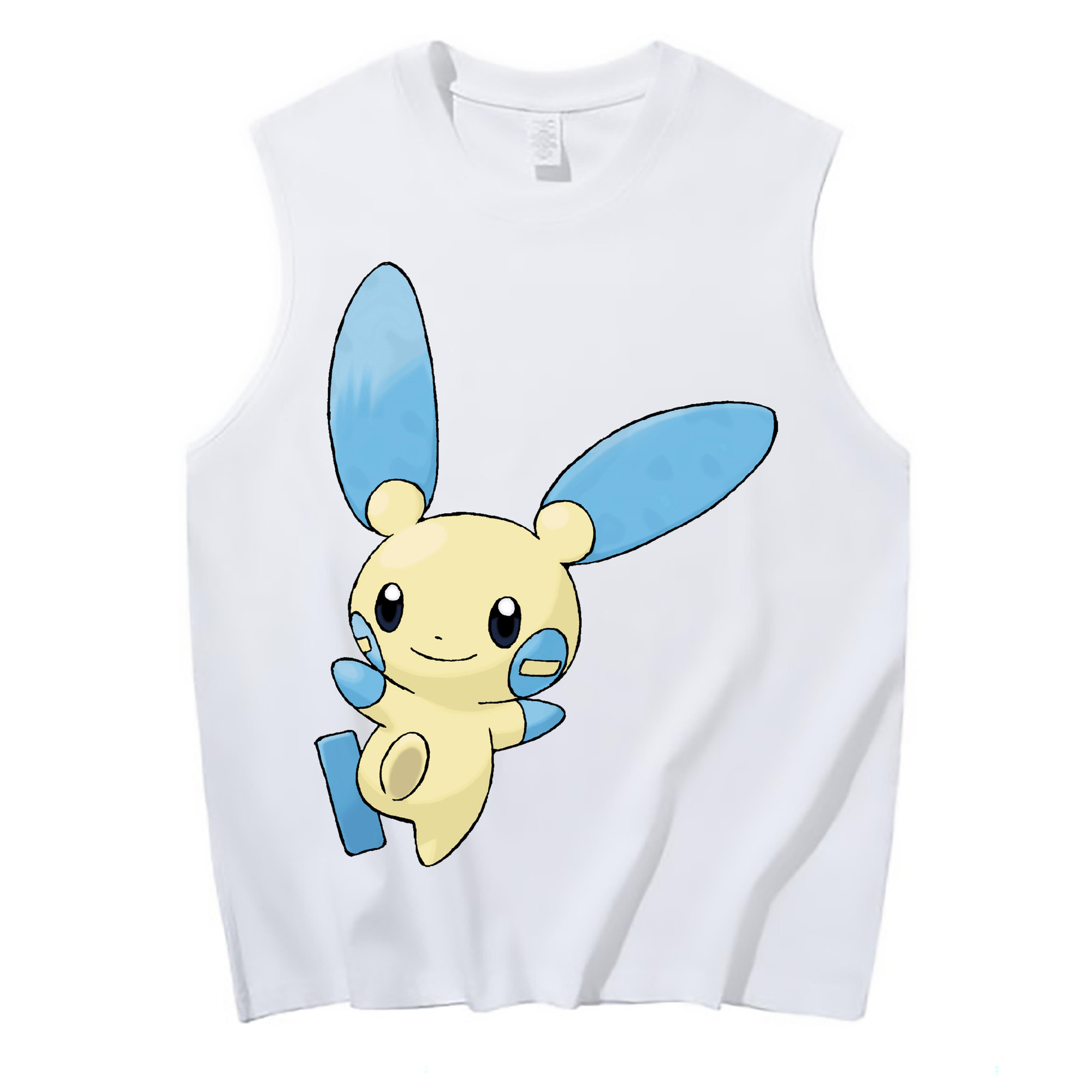 （画像用） ポケットモンスター Pokémon コットン100％タンクトップ（フロントプリント）