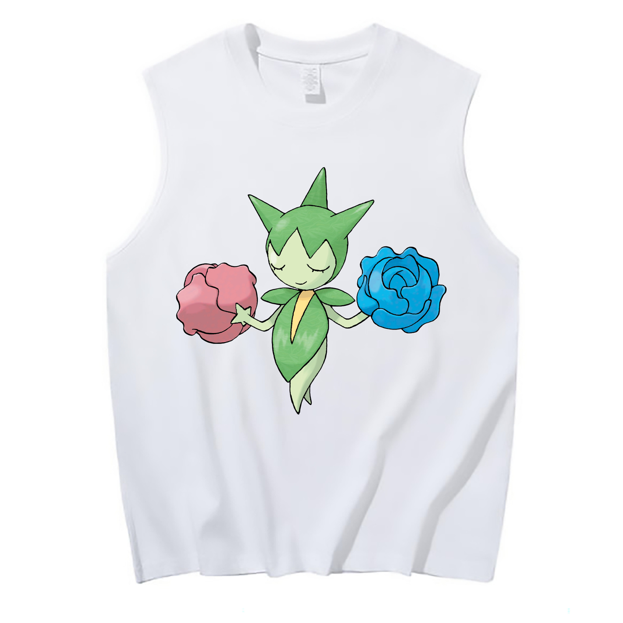 （画像用） ポケットモンスター Pokémon コットン100％タンクトップ（フロントプリント）