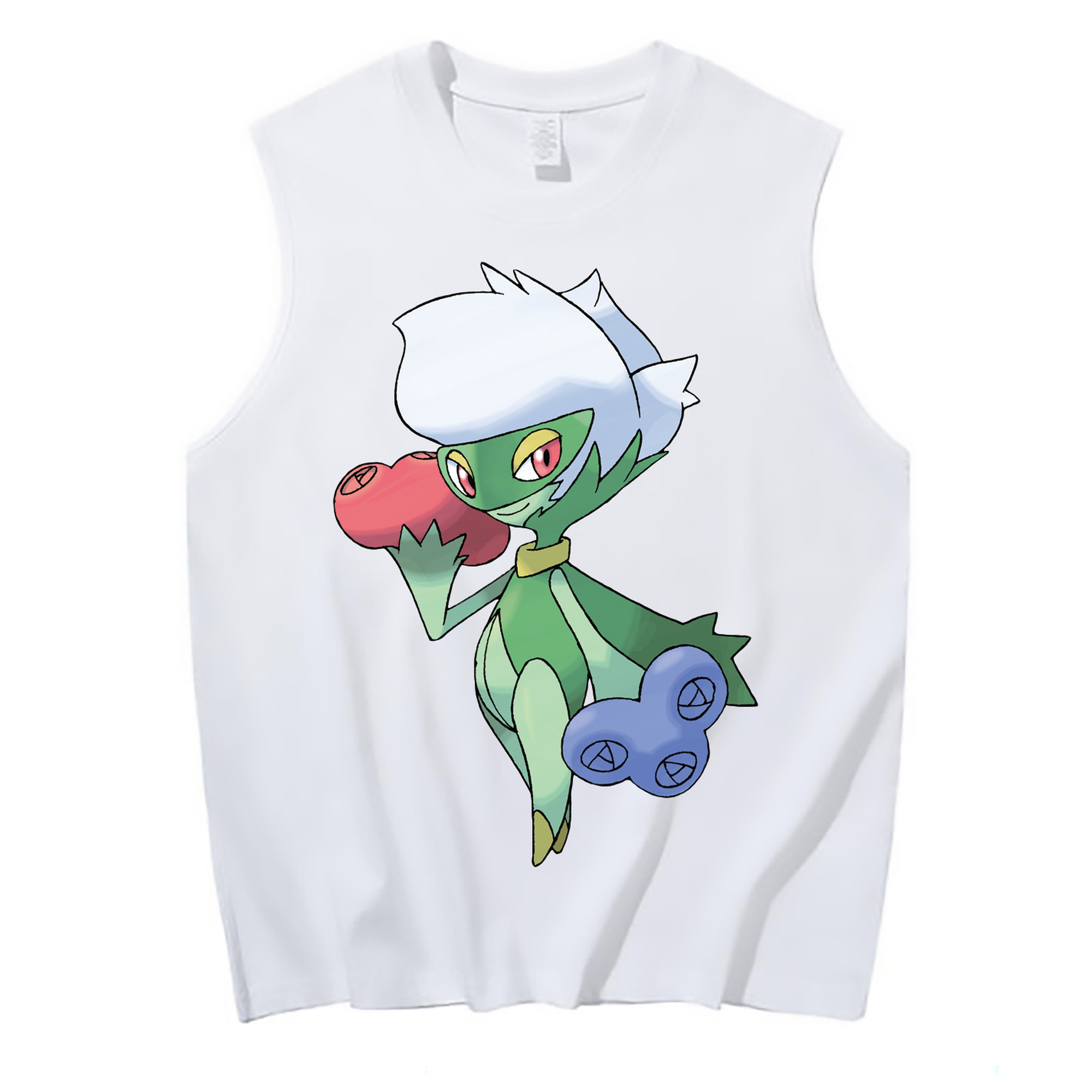 （画像用） ポケットモンスター Pokémon コットン100％タンクトップ（フロントプリント）