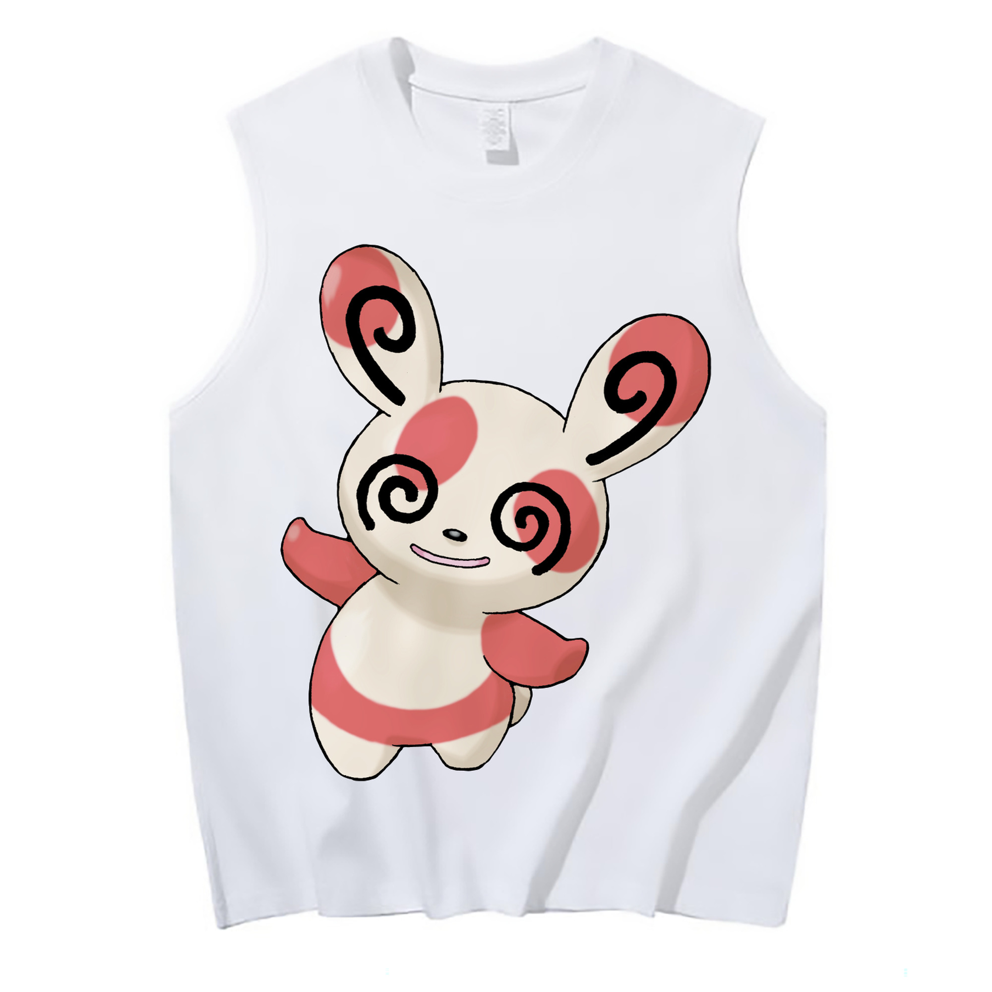 （画像用） ポケットモンスター Pokémon コットン100％タンクトップ（フロントプリント）
