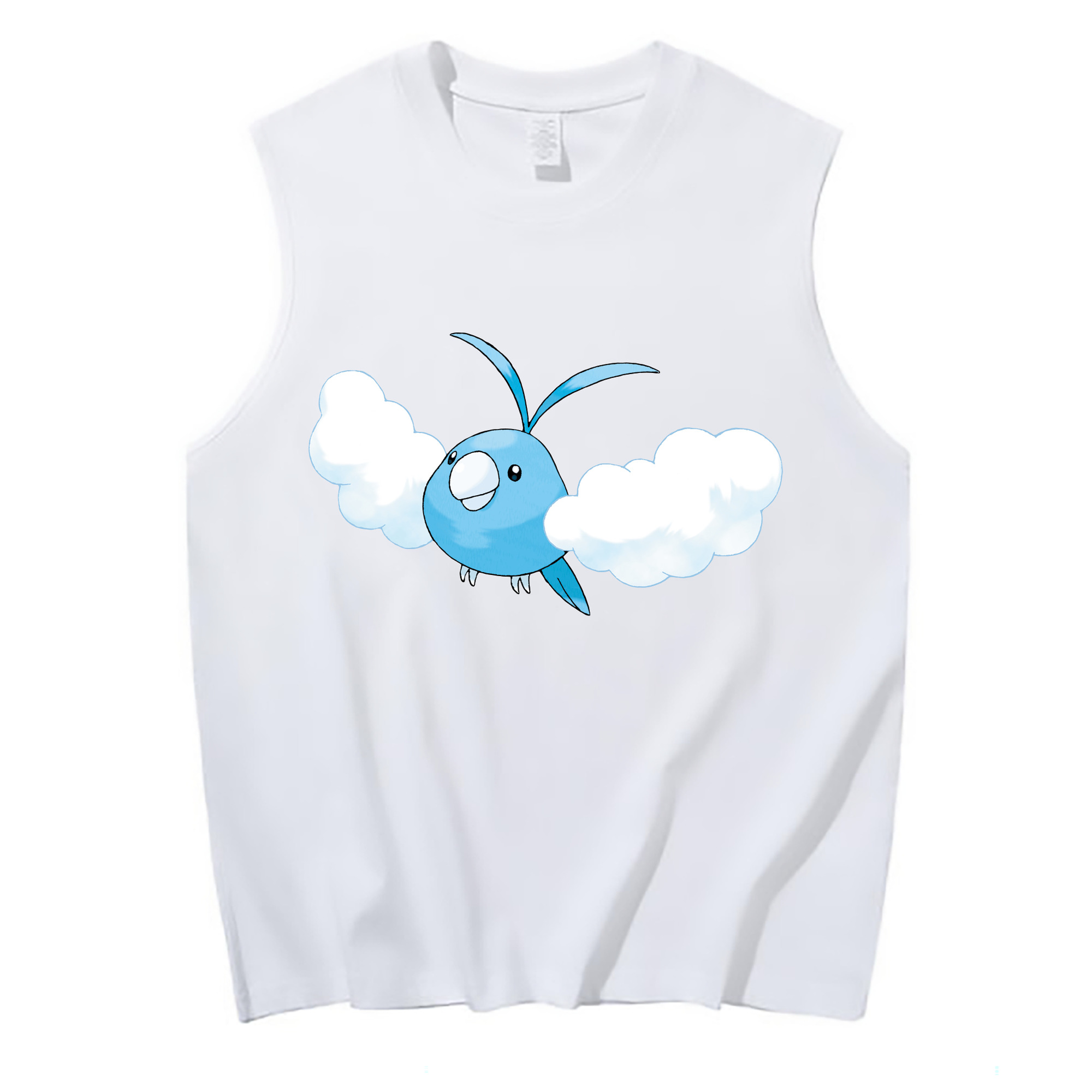 （画像用） ポケットモンスター Pokémon コットン100％タンクトップ（フロントプリント）