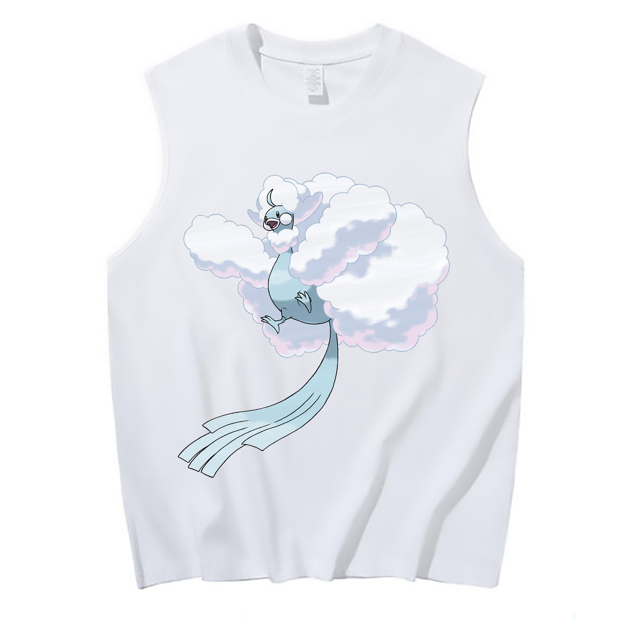 （画像用） ポケットモンスター Pokémon コットン100％タンクトップ（フロントプリント）