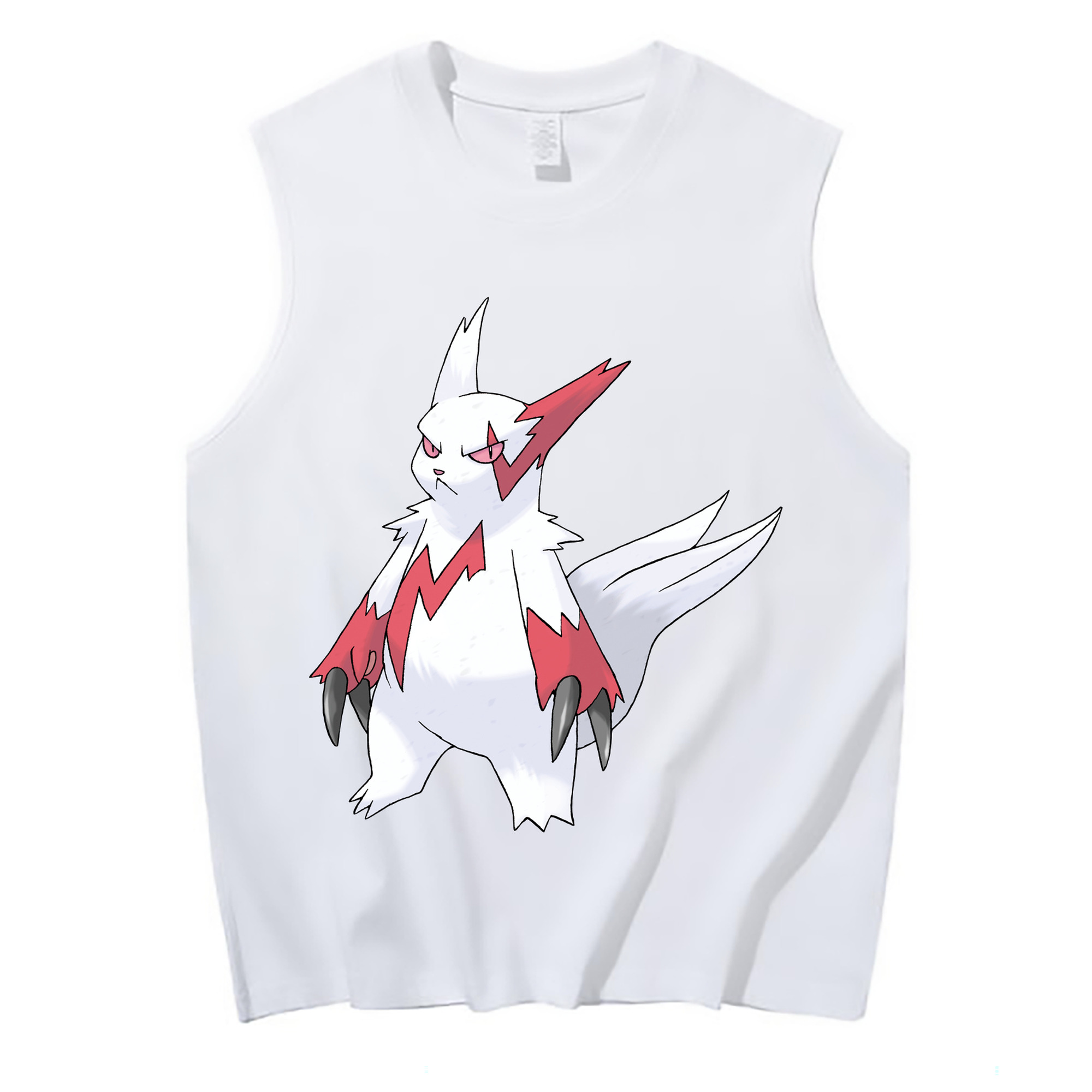 （画像用） ポケットモンスター Pokémon コットン100％タンクトップ（フロントプリント）