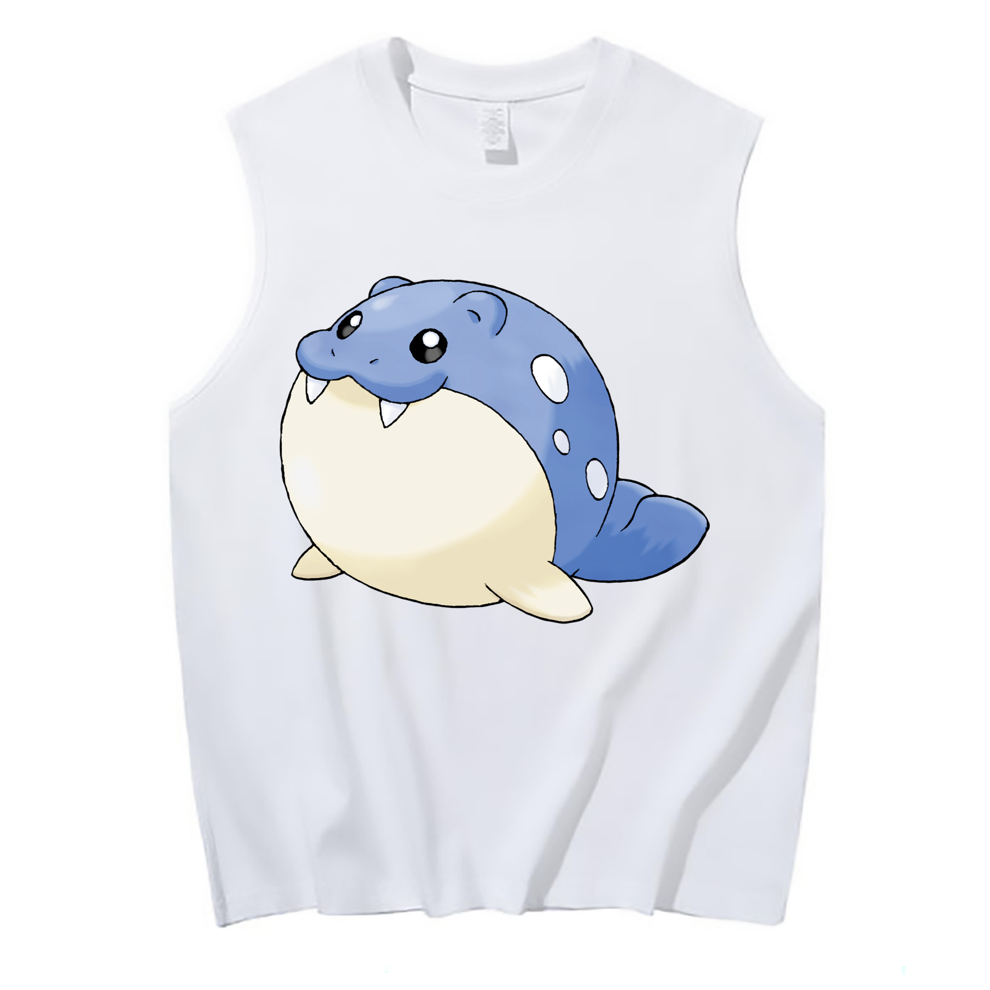 （画像用） ポケットモンスター Pokémon コットン100％タンクトップ（フロントプリント）