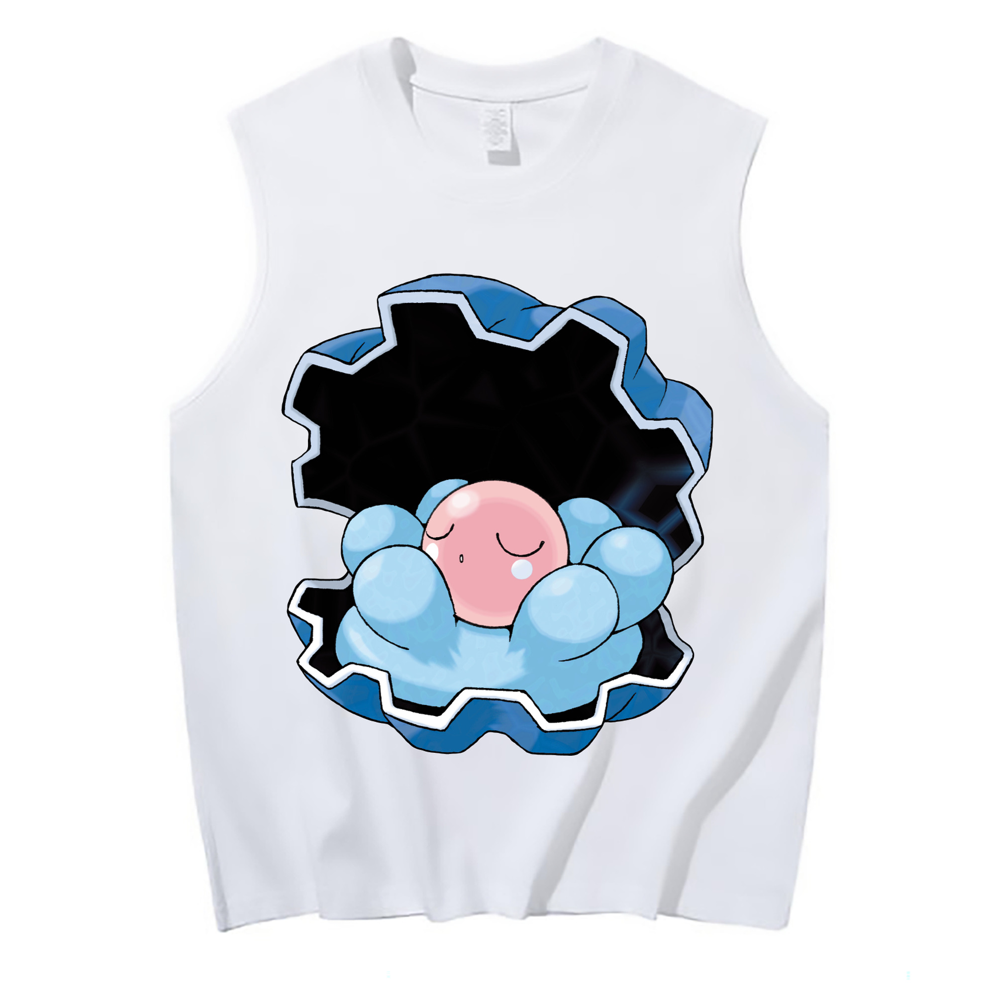 （画像用） ポケットモンスター Pokémon コットン100％タンクトップ（フロントプリント）