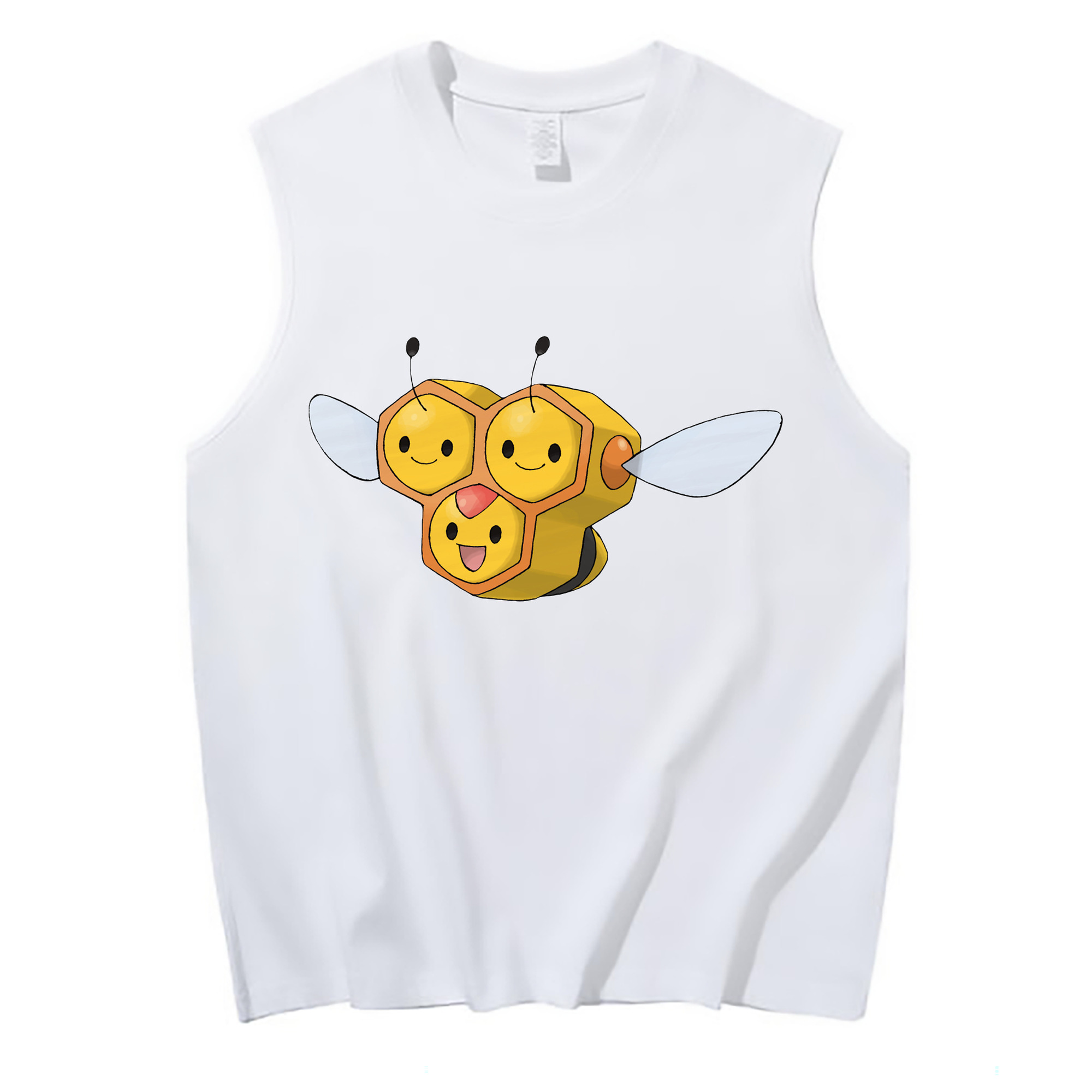 （画像用） ポケットモンスター Pokémon コットン100％タンクトップ（フロントプリント）