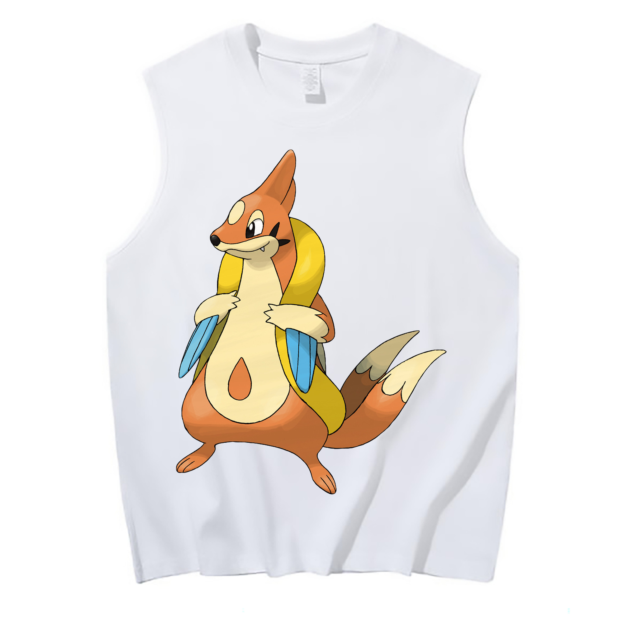 （画像用） ポケットモンスター Pokémon コットン100％タンクトップ（フロントプリント）